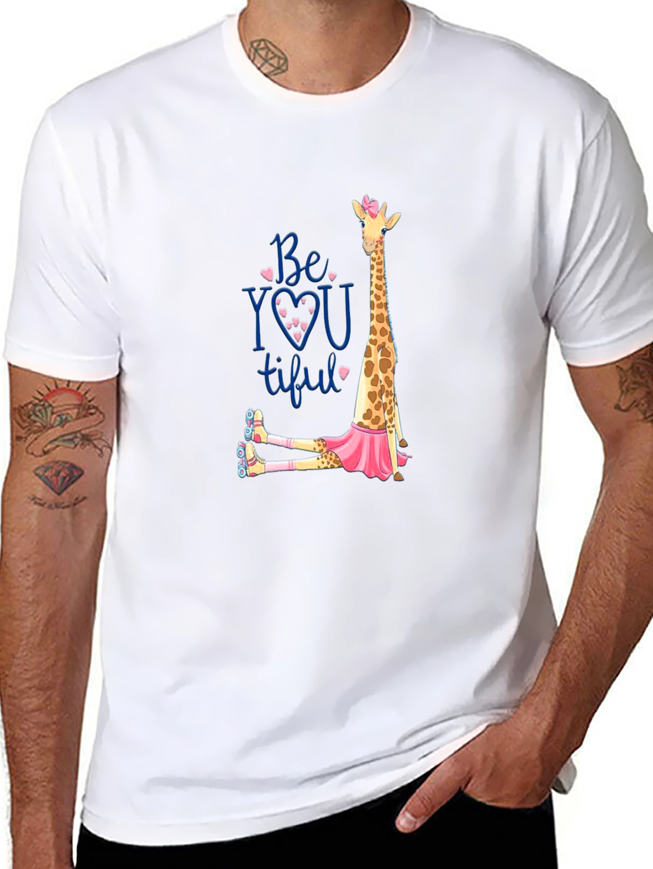 Be-YOU-tiful Giraffe T-Shirt