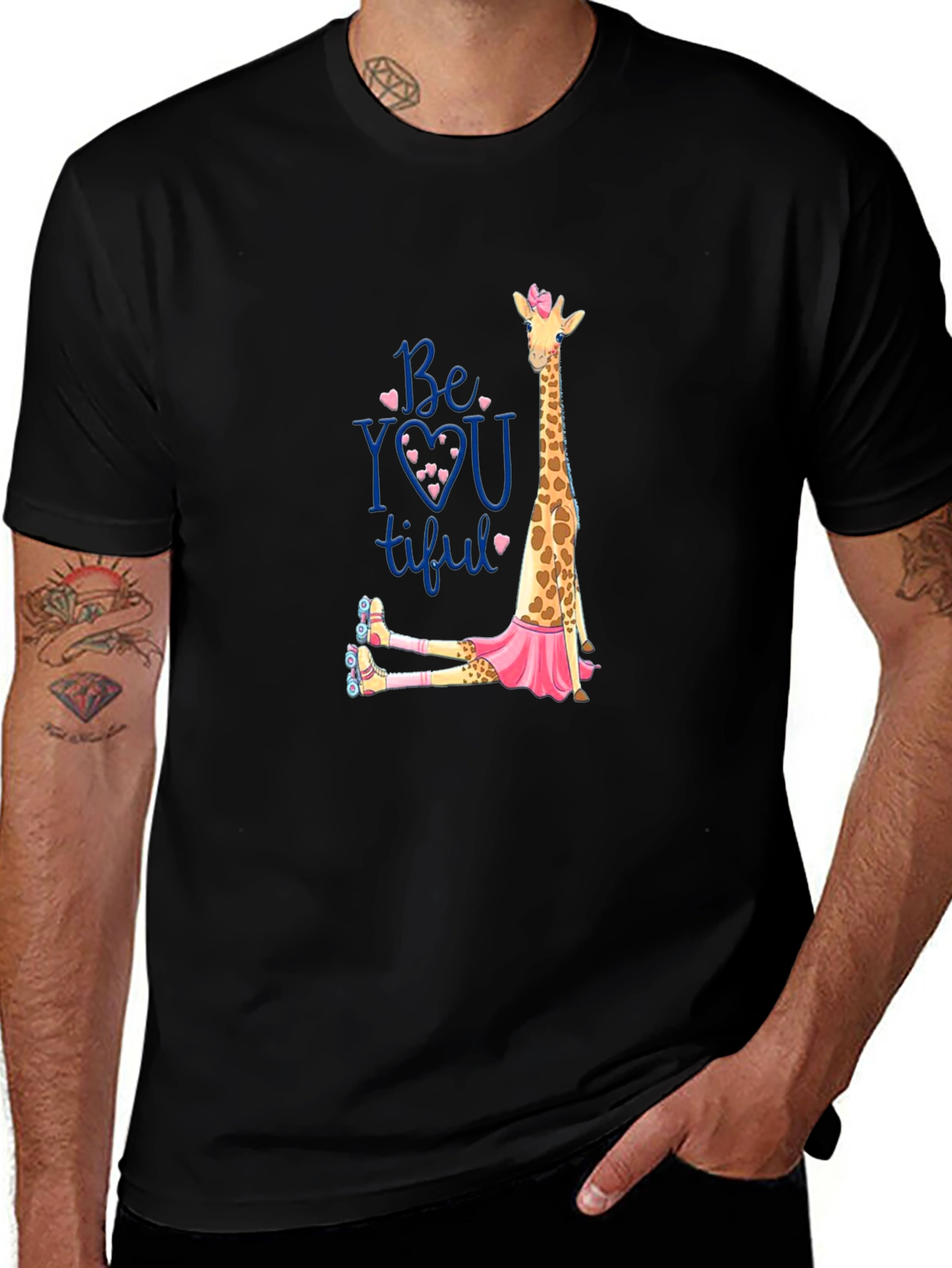 Be-YOU-tiful Giraffe T-Shirt