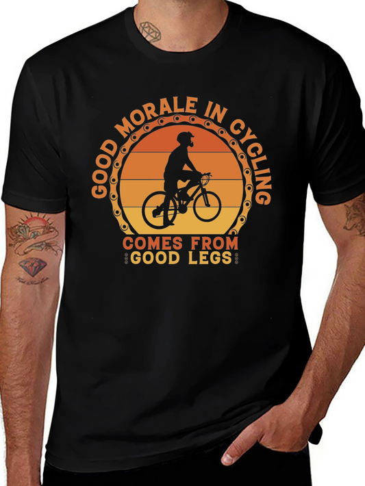 Cycling Morale Graphic T-Shirt