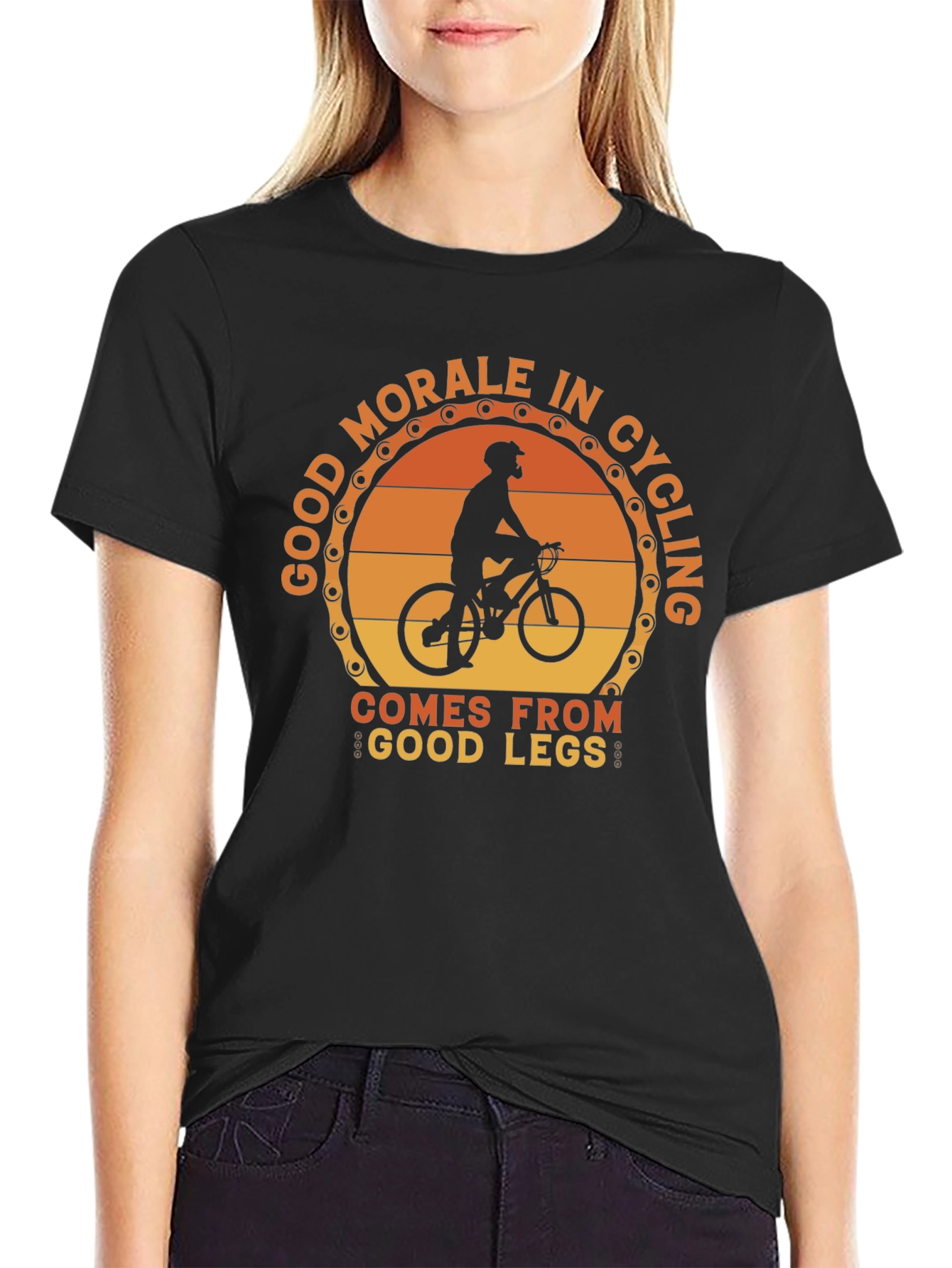 Cycling Morale Graphic T-Shirt