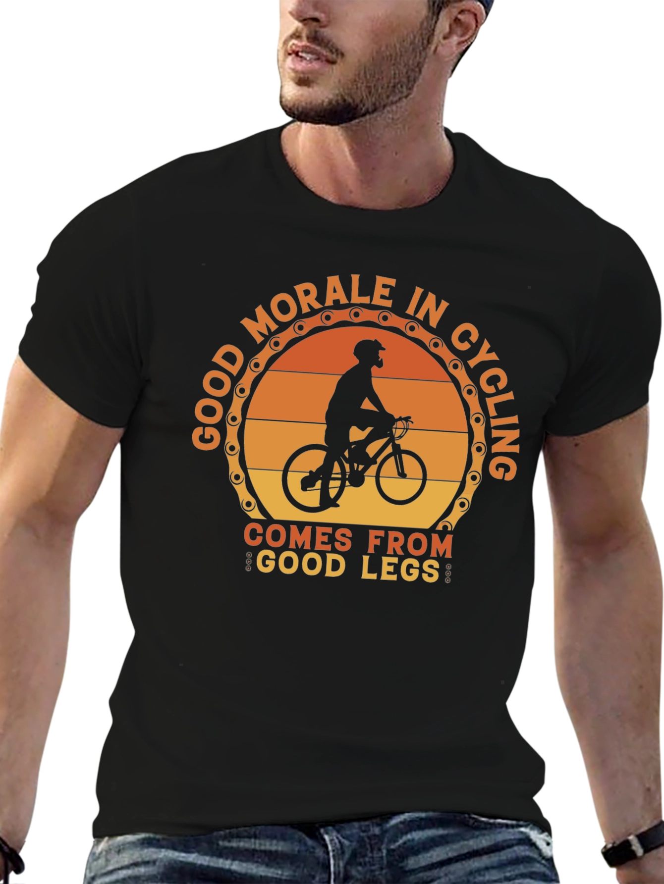 Cycling Morale Graphic T-Shirt