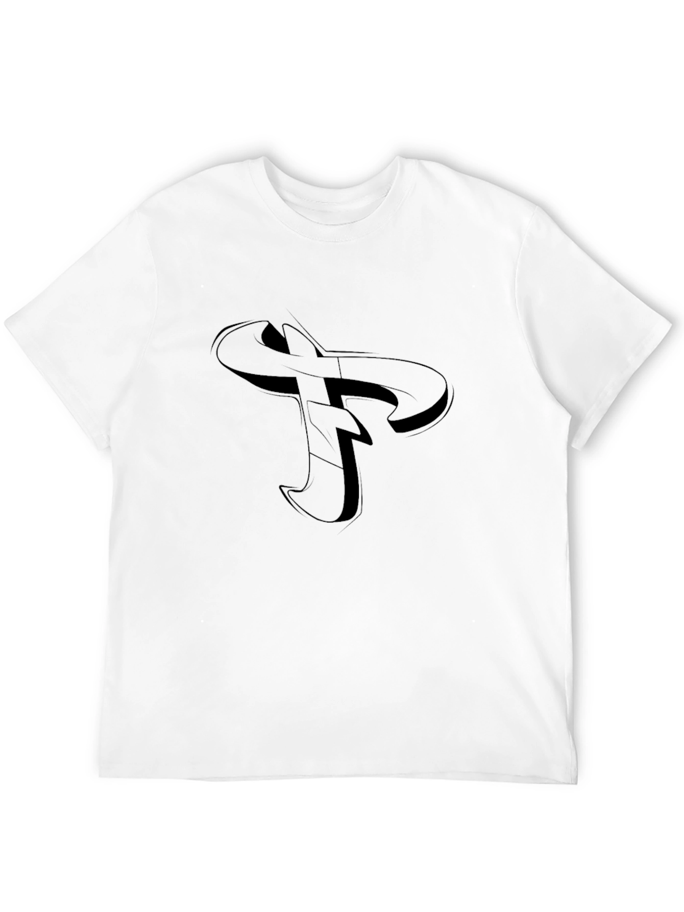 Cool Graphic Tee - Mens Black T-Shirt