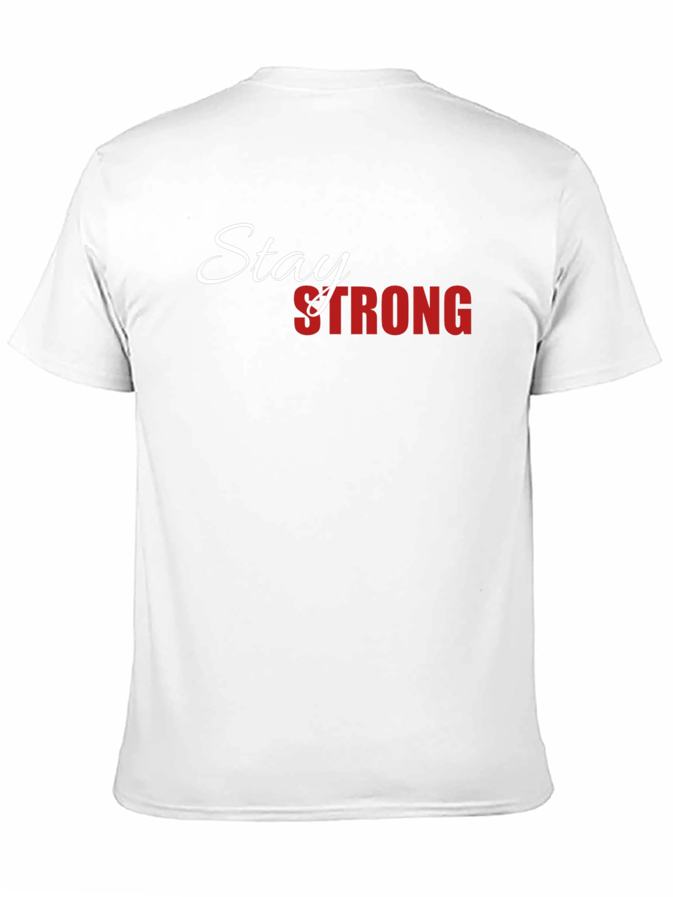 Stay Strong Graphic T-Shirt - Black