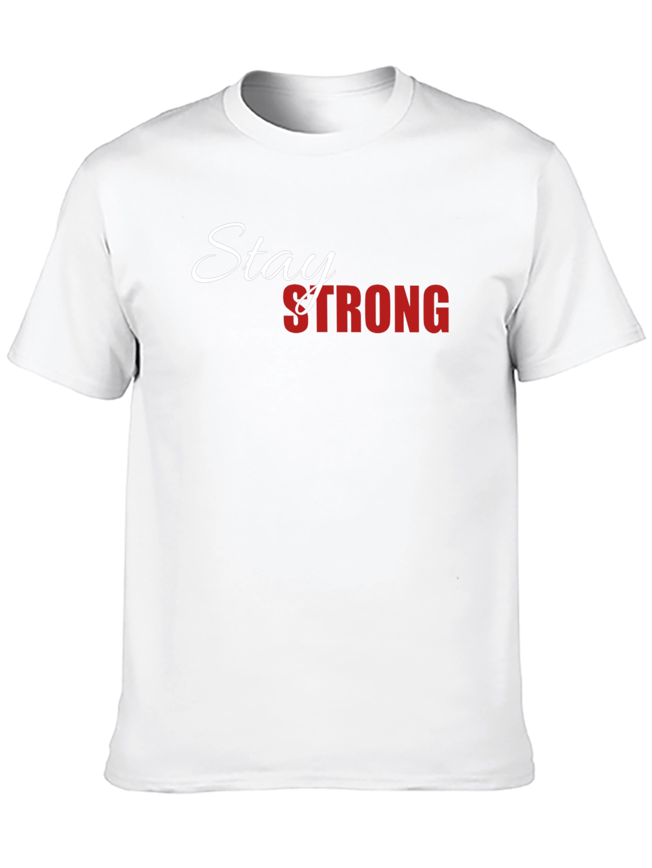 Stay Strong Graphic T-Shirt - Black