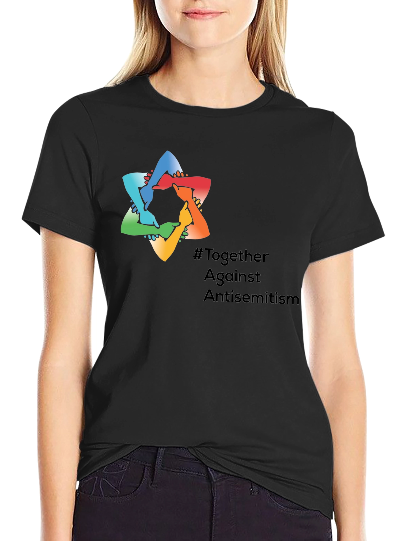 Together Against Antisemitism T-Shirt