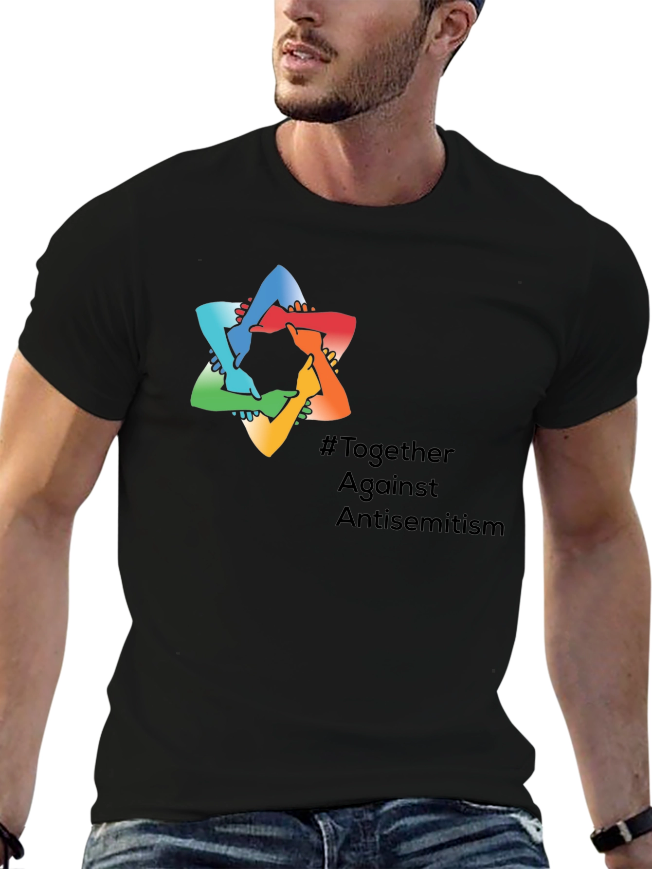 Together Against Antisemitism T-Shirt