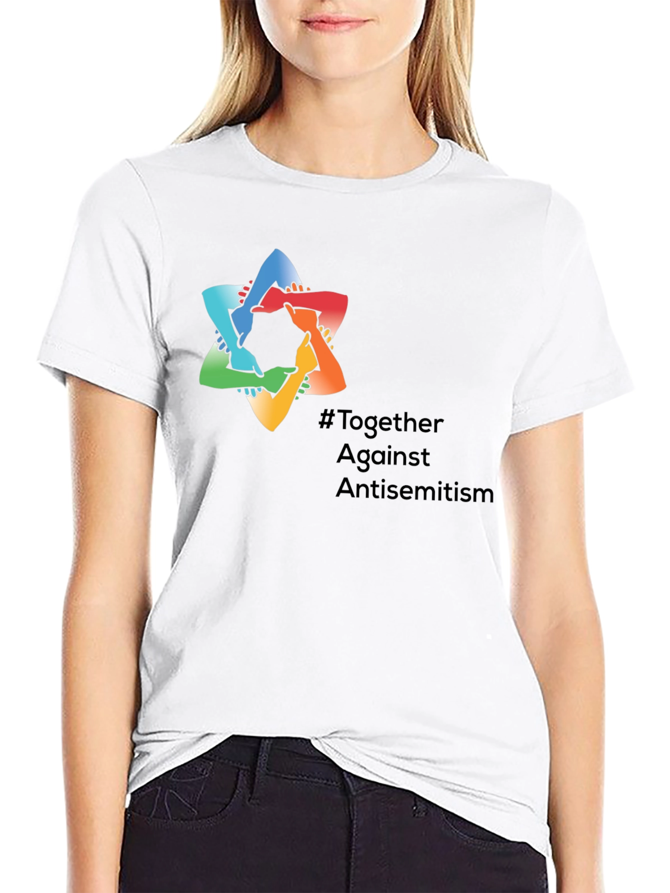 Together Against Antisemitism T-Shirt