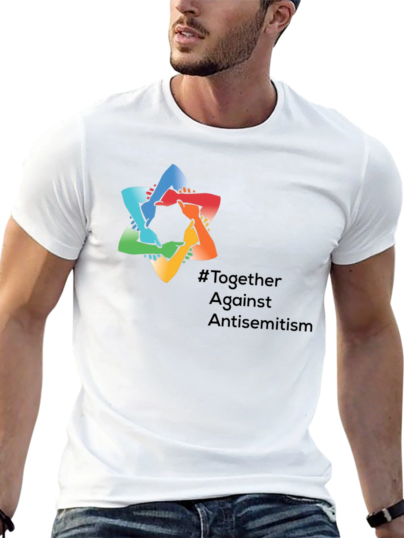 Together Against Antisemitism T-Shirt