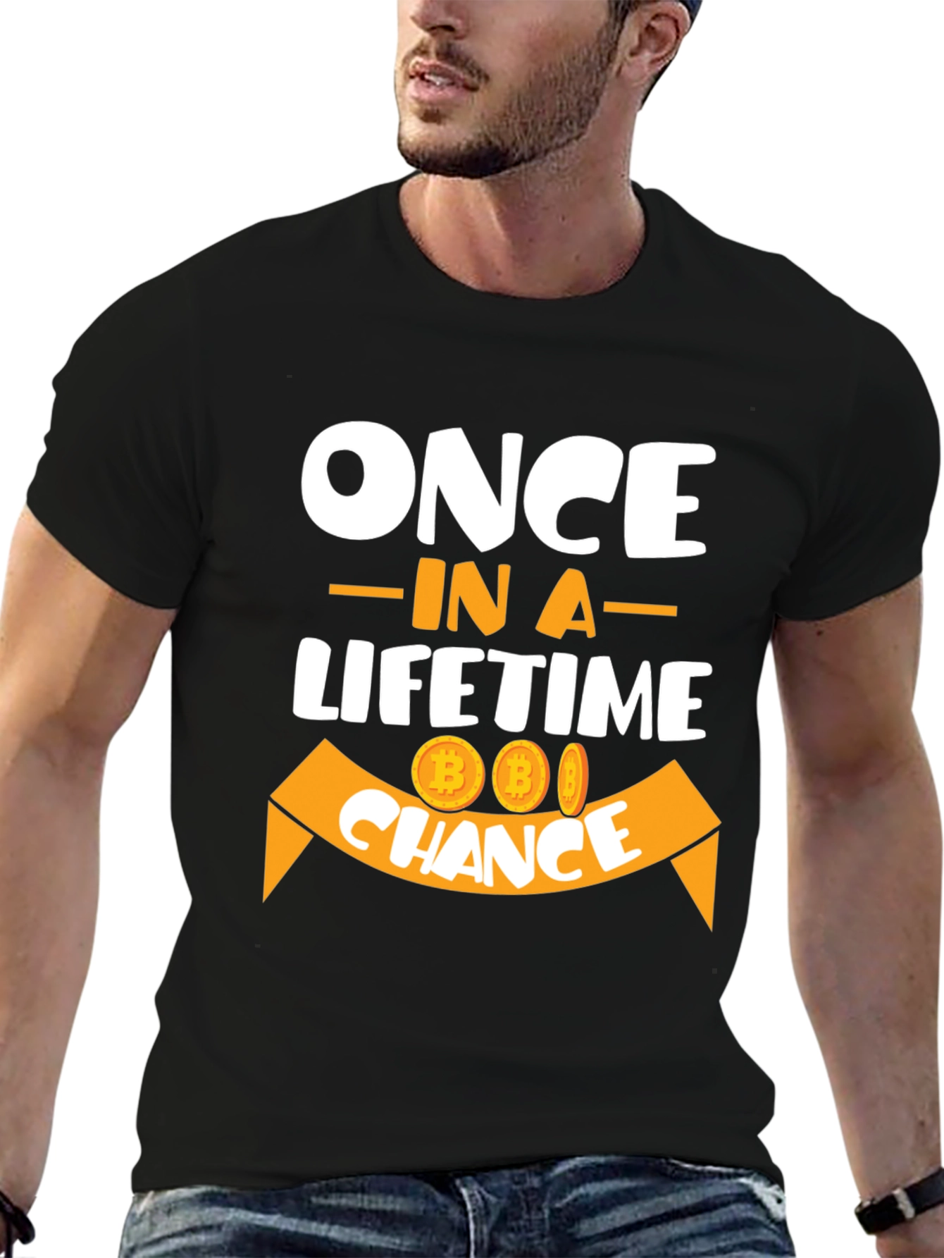 Once In A Lifetime Bitcoin Chance Graphic Tee