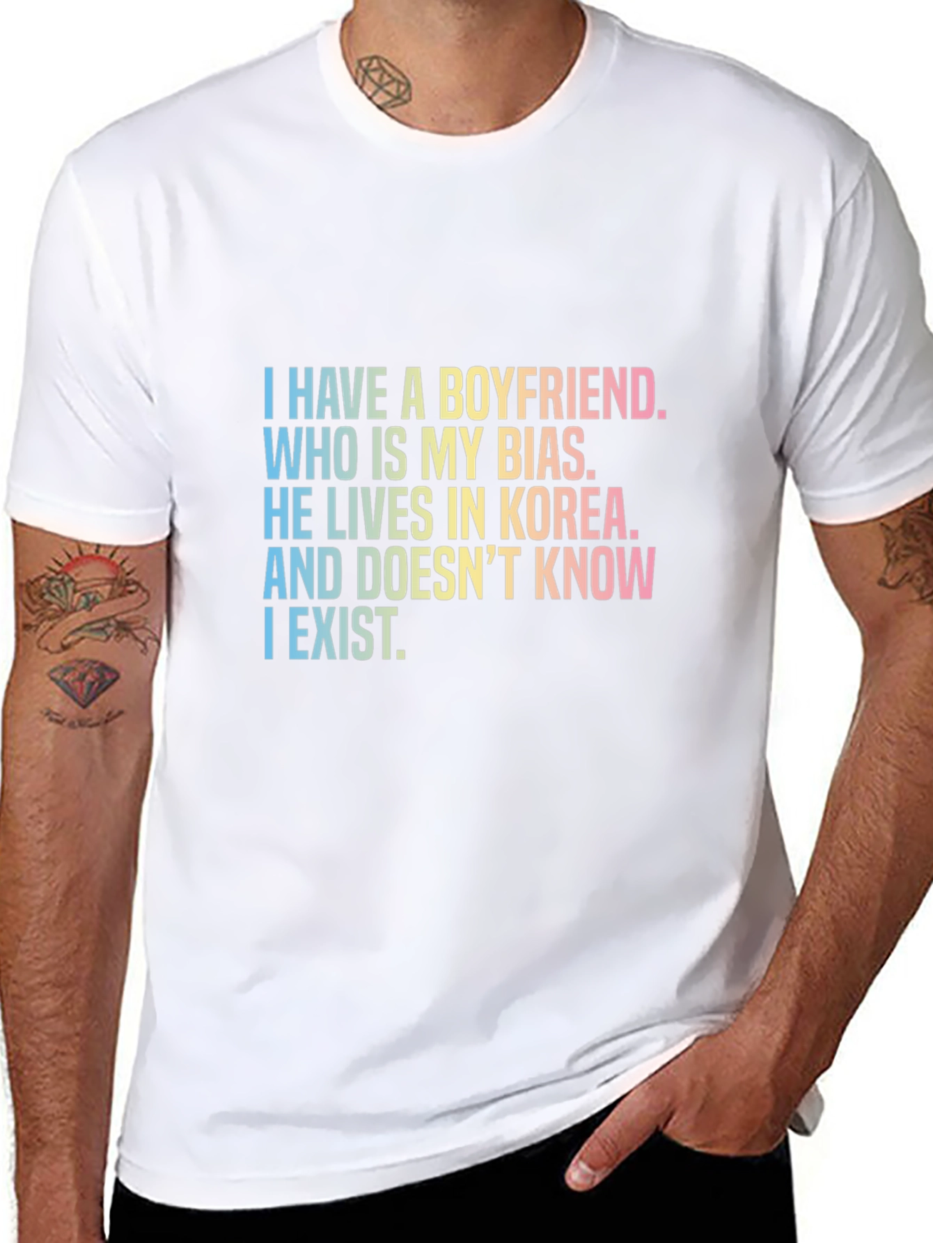 Boyfriend Bias Tee - K-Pop Fan Shirt