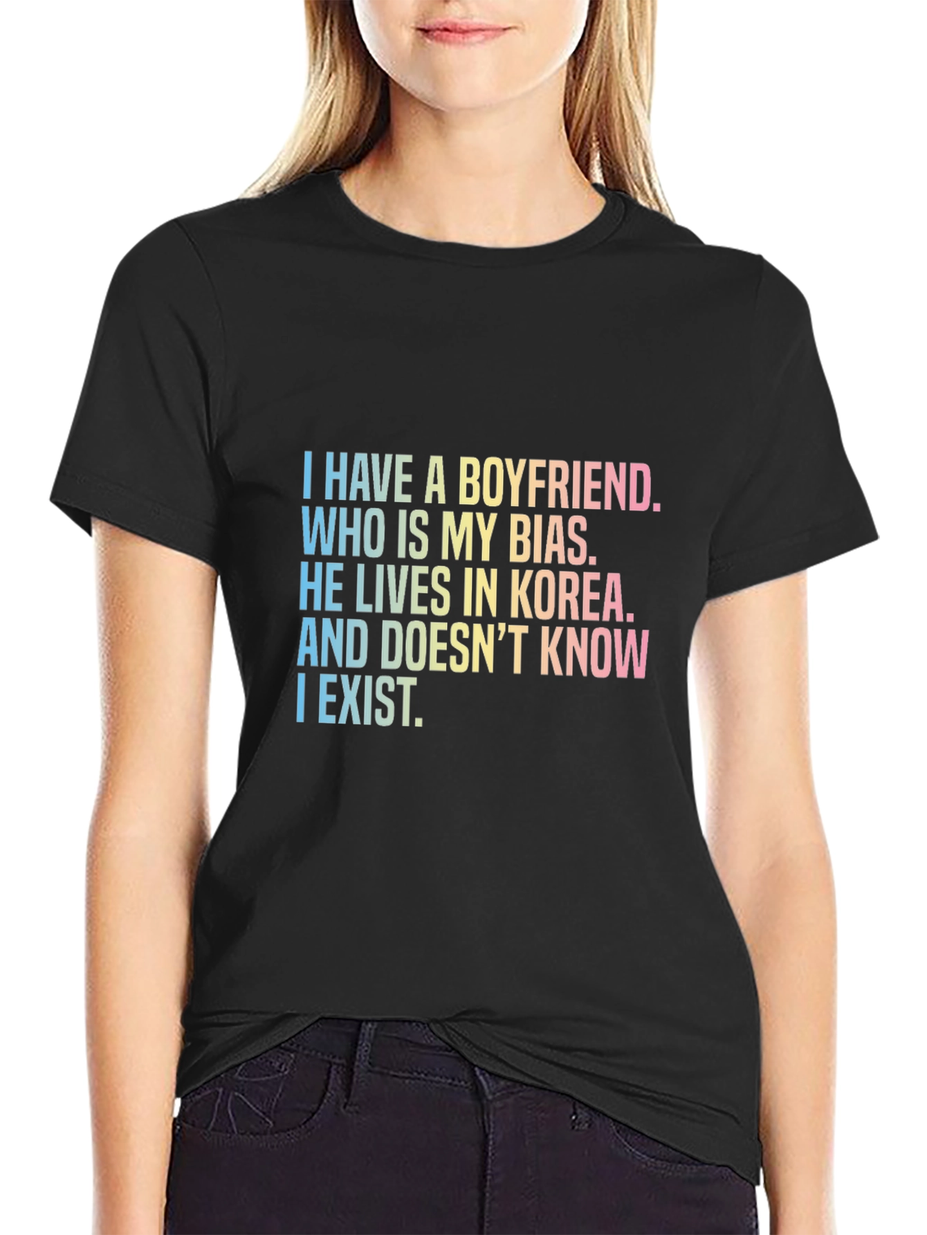 Boyfriend Bias Tee - K-Pop Fan Shirt