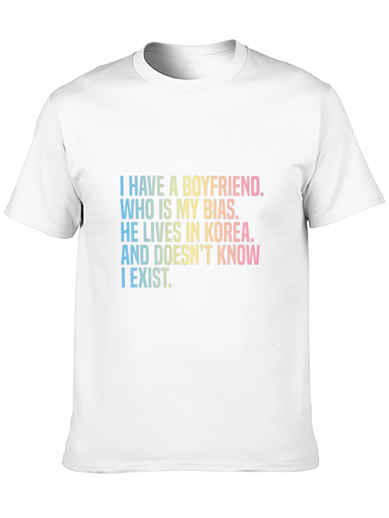 Boyfriend Bias Tee - K-Pop Fan Shirt