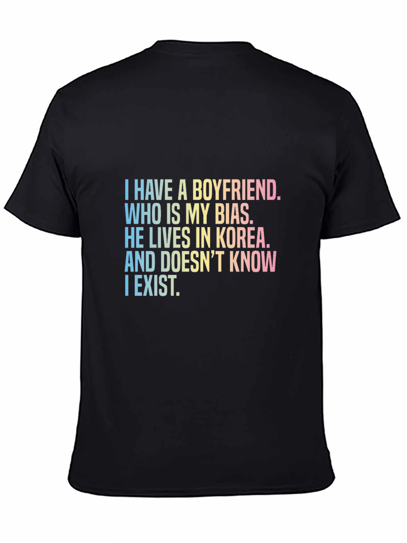 Boyfriend Bias Tee - K-Pop Fan Shirt