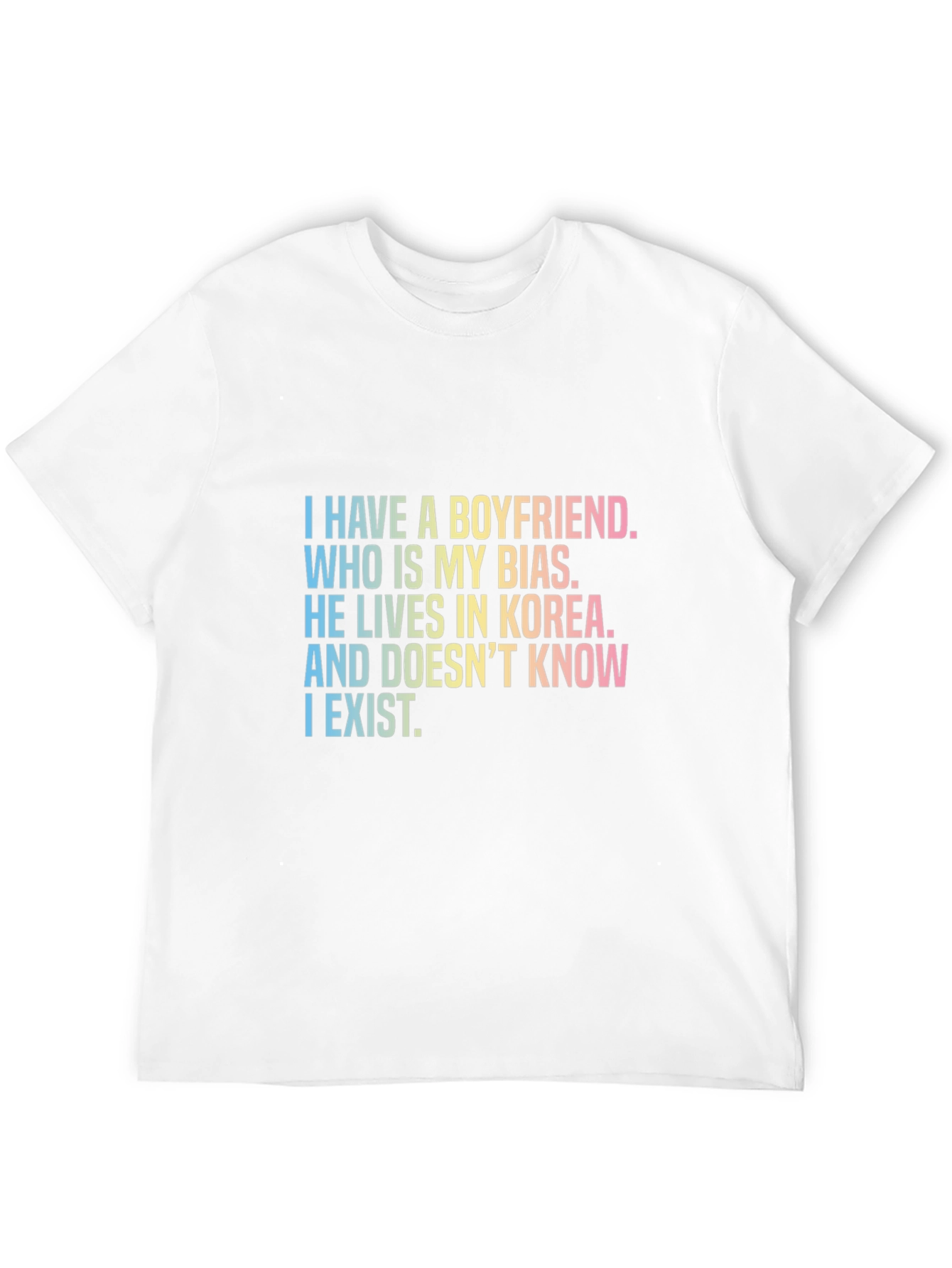 Boyfriend Bias Tee - K-Pop Fan Shirt