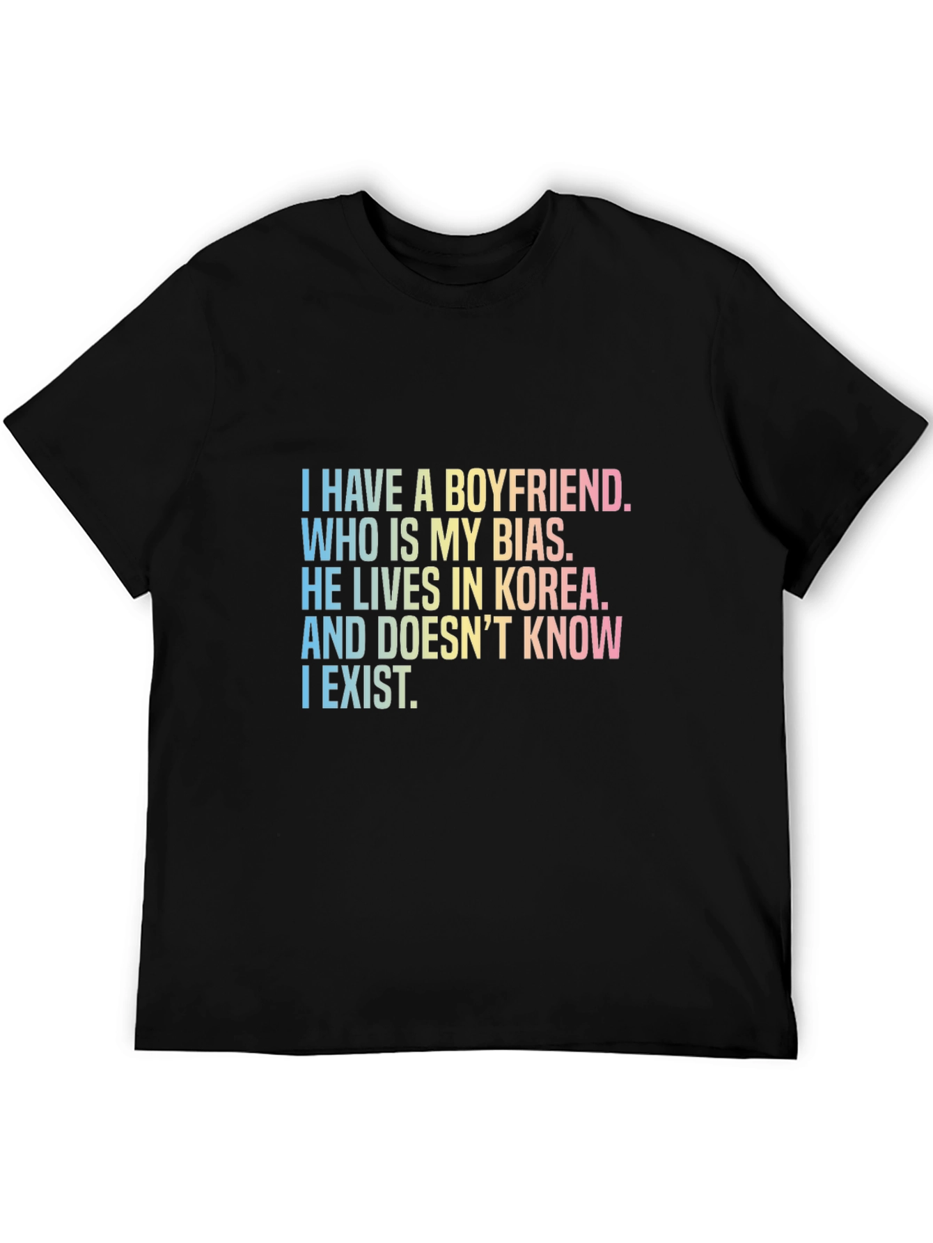 Boyfriend Bias Tee - K-Pop Fan Shirt