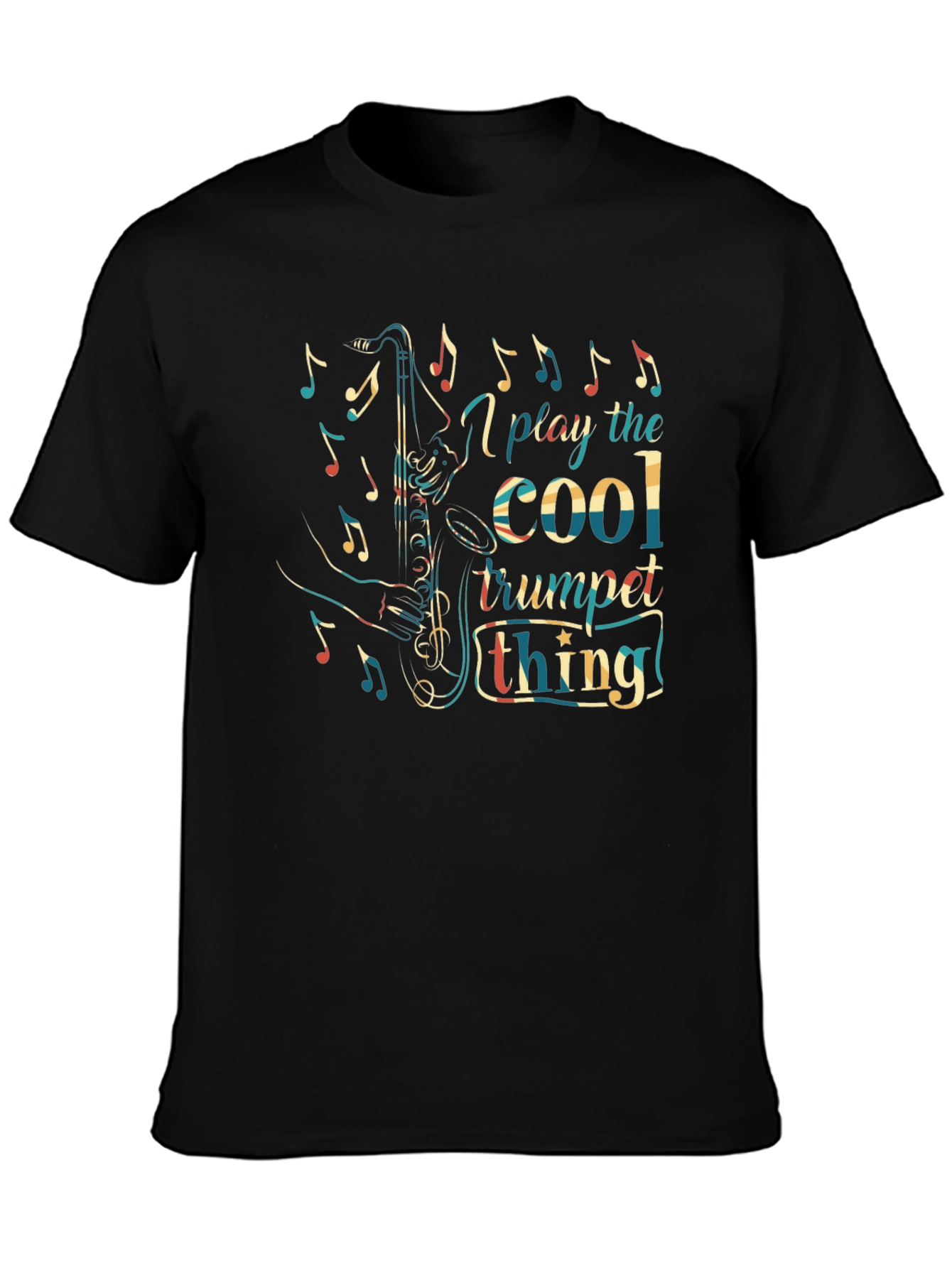 Cool Trumpet Thing Graphic Tee