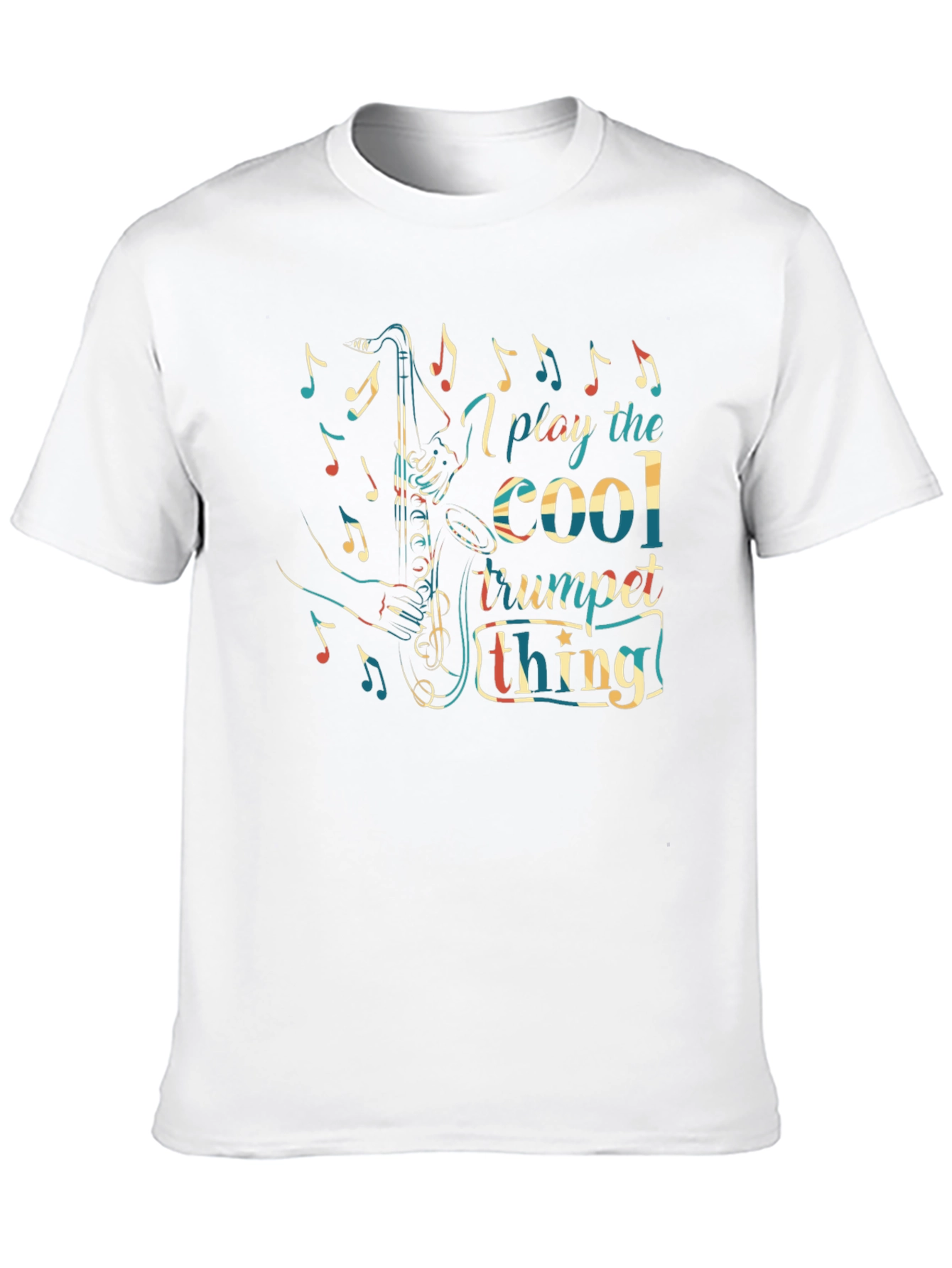 Cool Trumpet Thing Graphic Tee