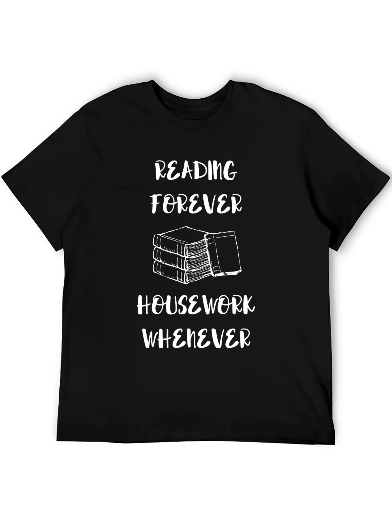 Reading Forever T-Shirt: Book Lovers Comfort