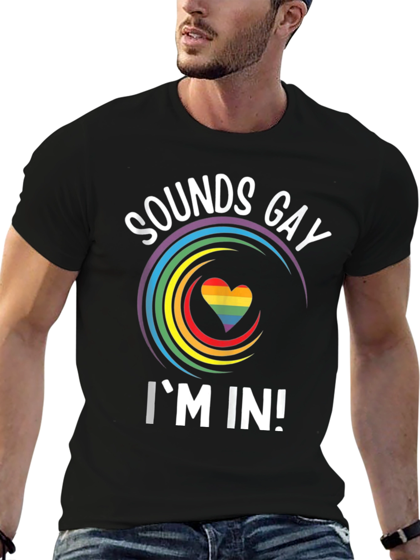 Sounds Gay Im In! Graphic T-Shirt