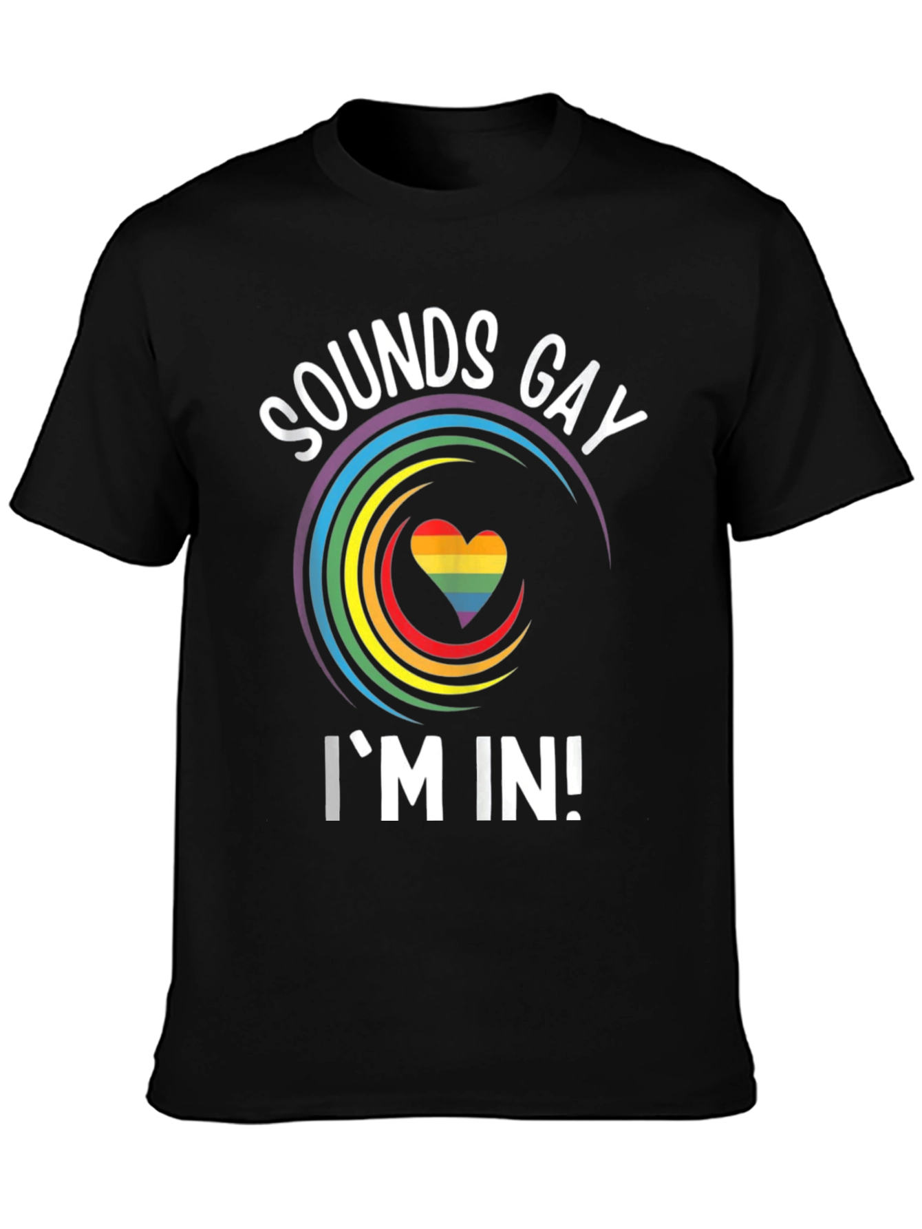 Sounds Gay Im In! Graphic T-Shirt