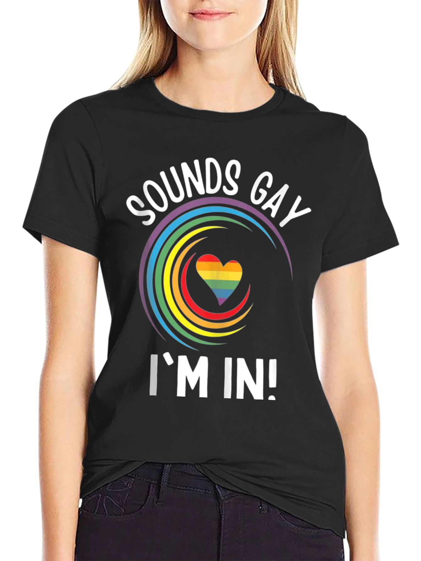 Sounds Gay Im In! Graphic T-Shirt