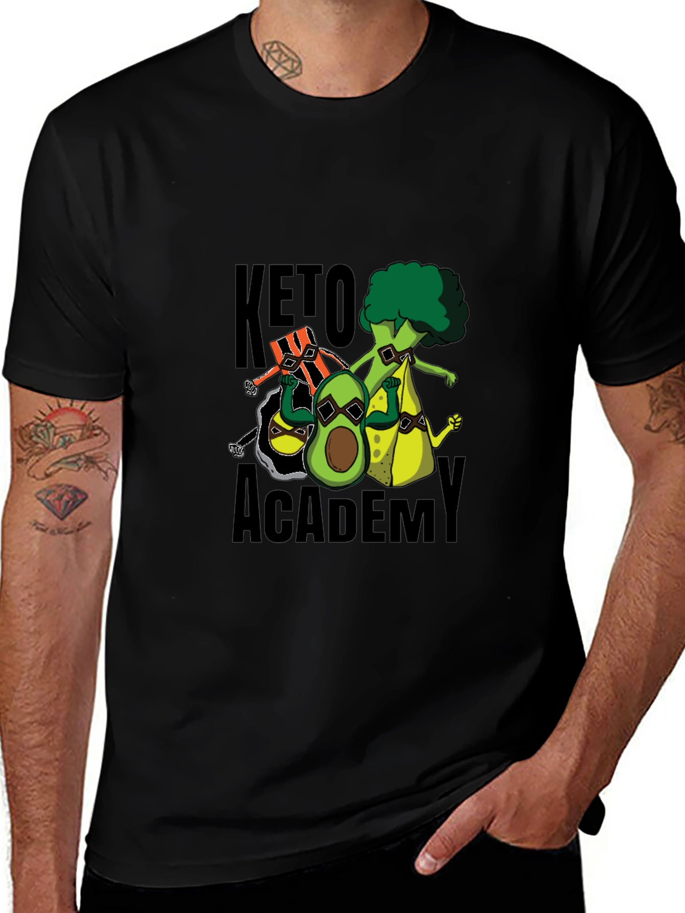 Keto Academy Black T-Shirt