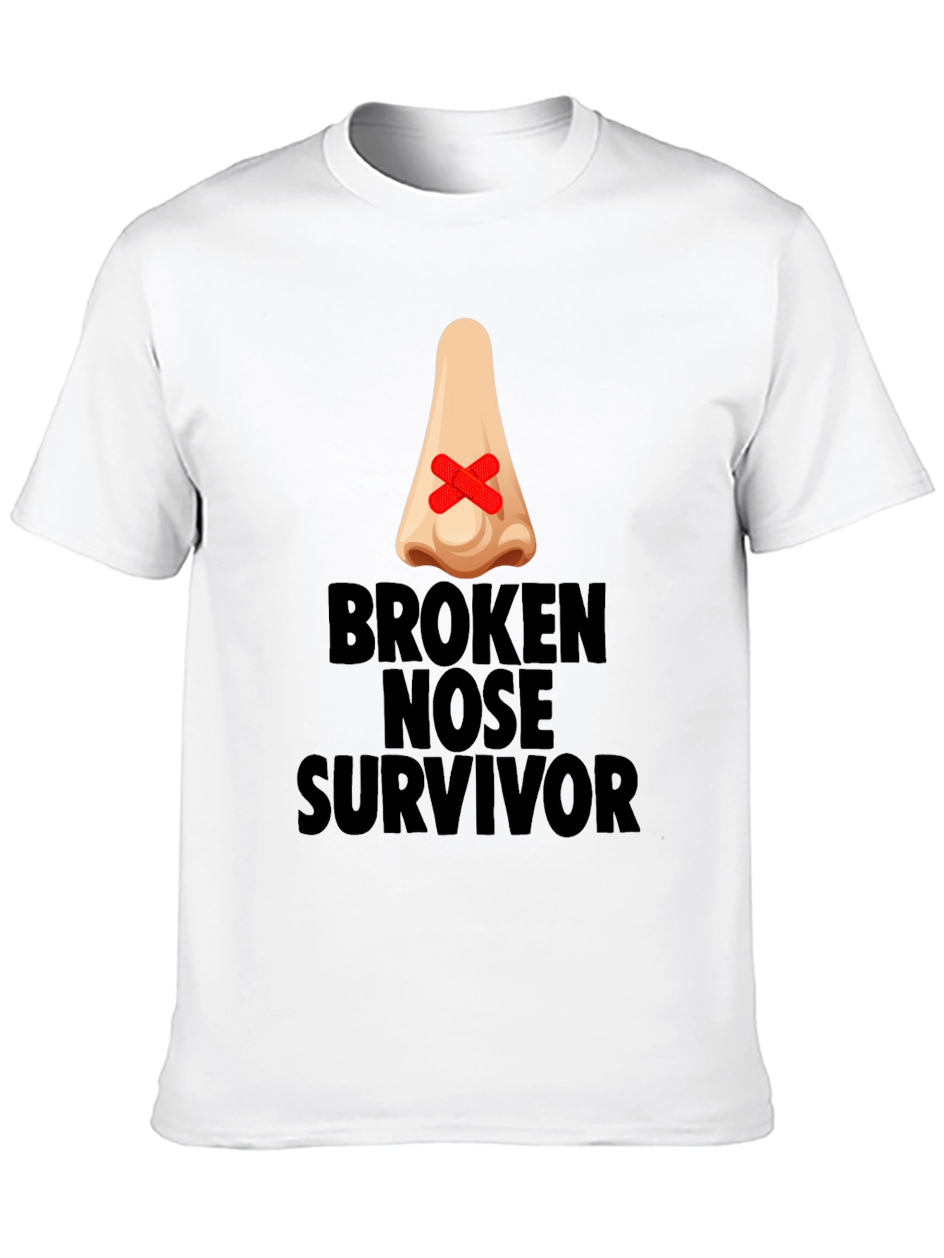 Broken Nose Survivor Graphic T-Shirt