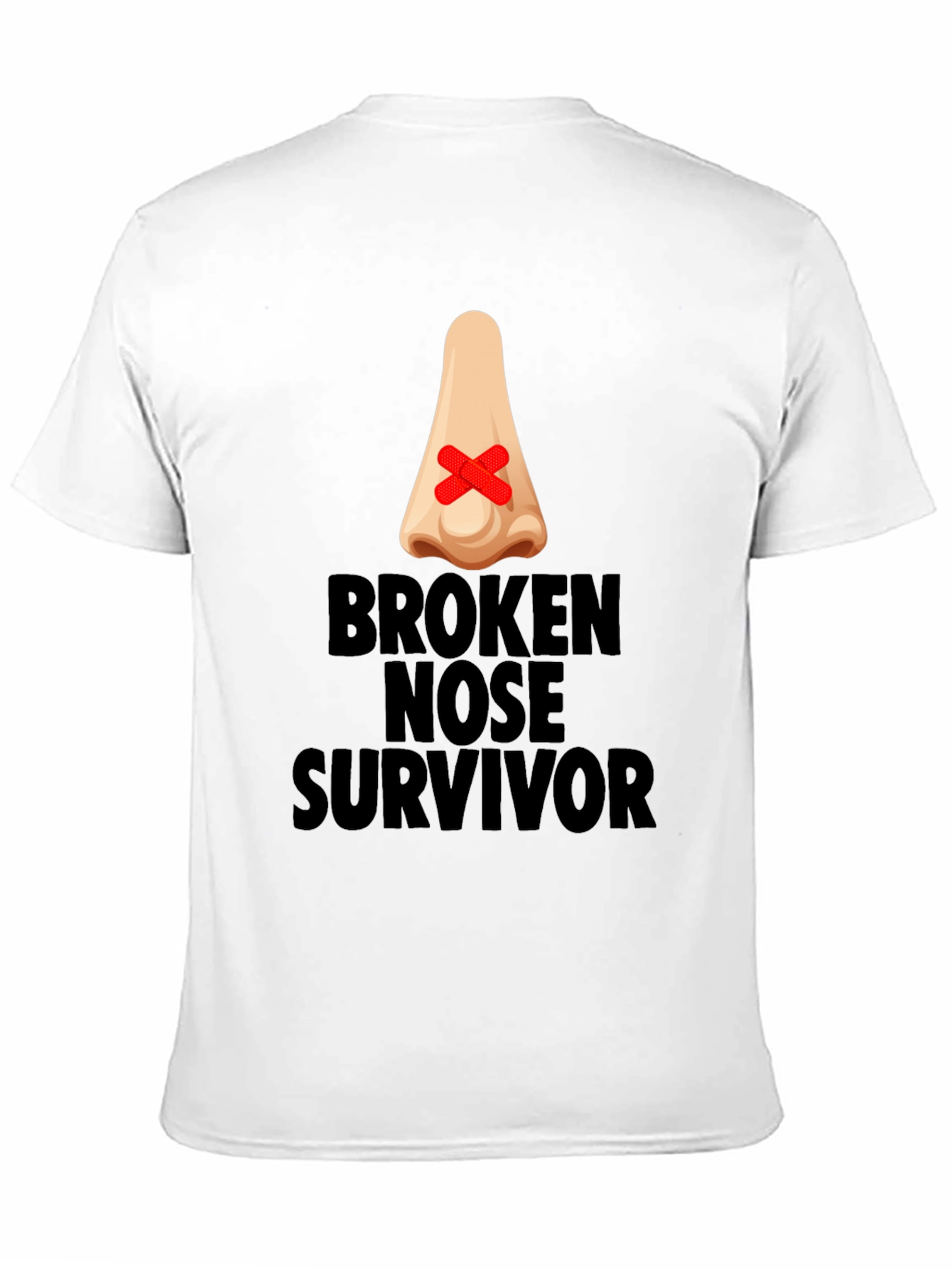 Broken Nose Survivor Graphic T-Shirt