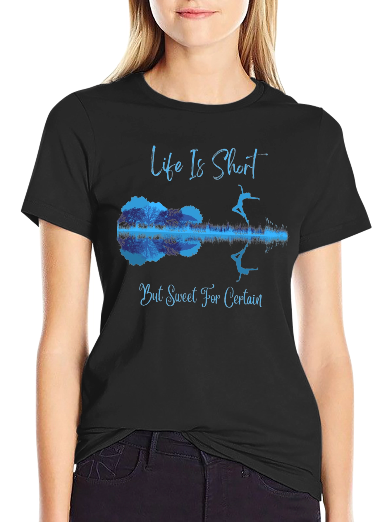 Life is Short Guitar T-Shirt