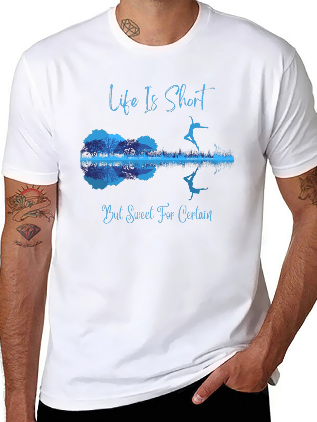 Life is Short Guitar T-Shirt