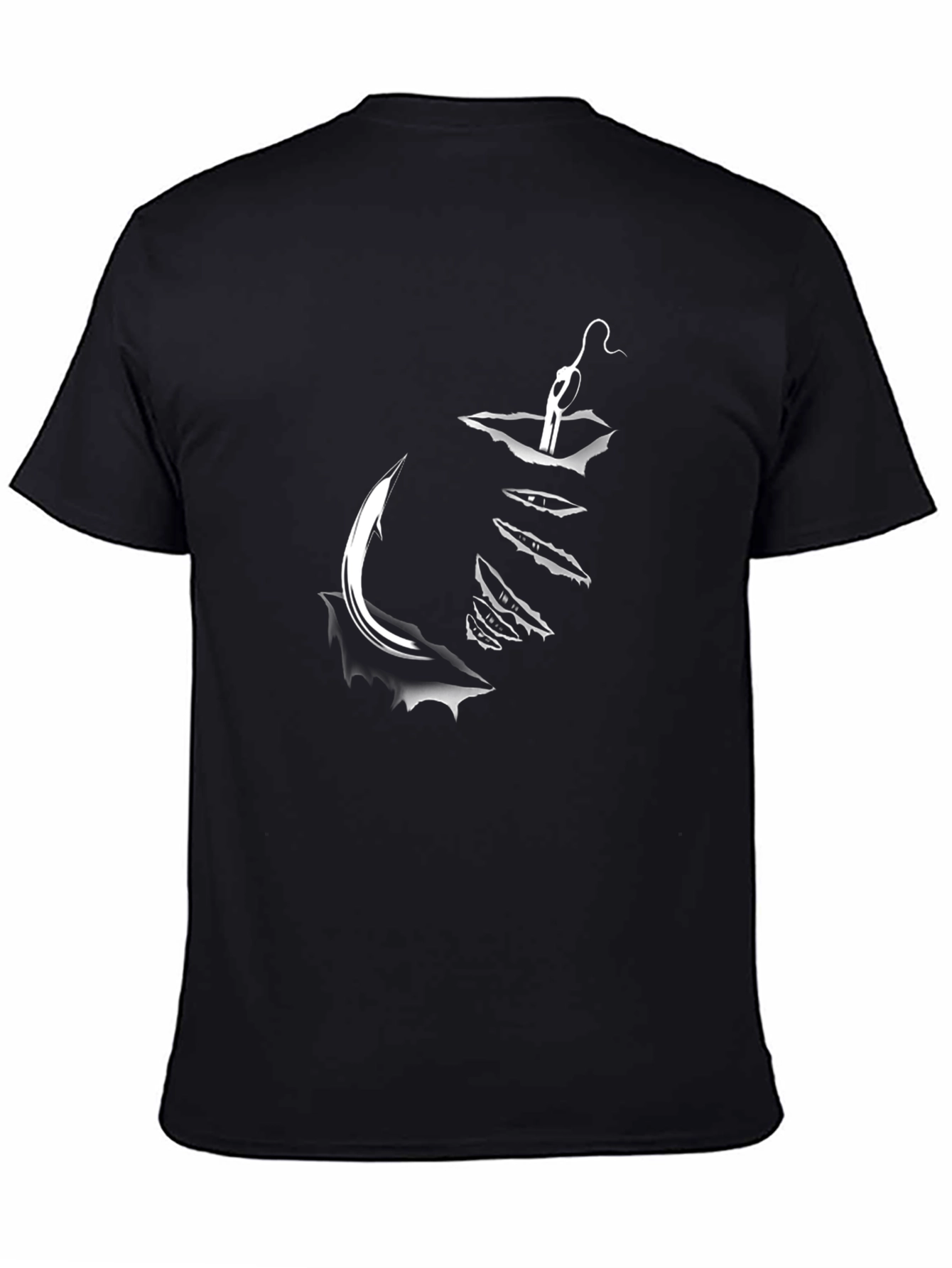 Fishing Hook Graphic Tee - Anglers Delight