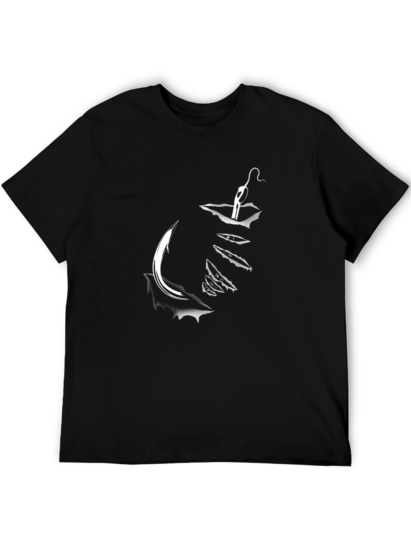 Fishing Hook Graphic Tee - Anglers Delight