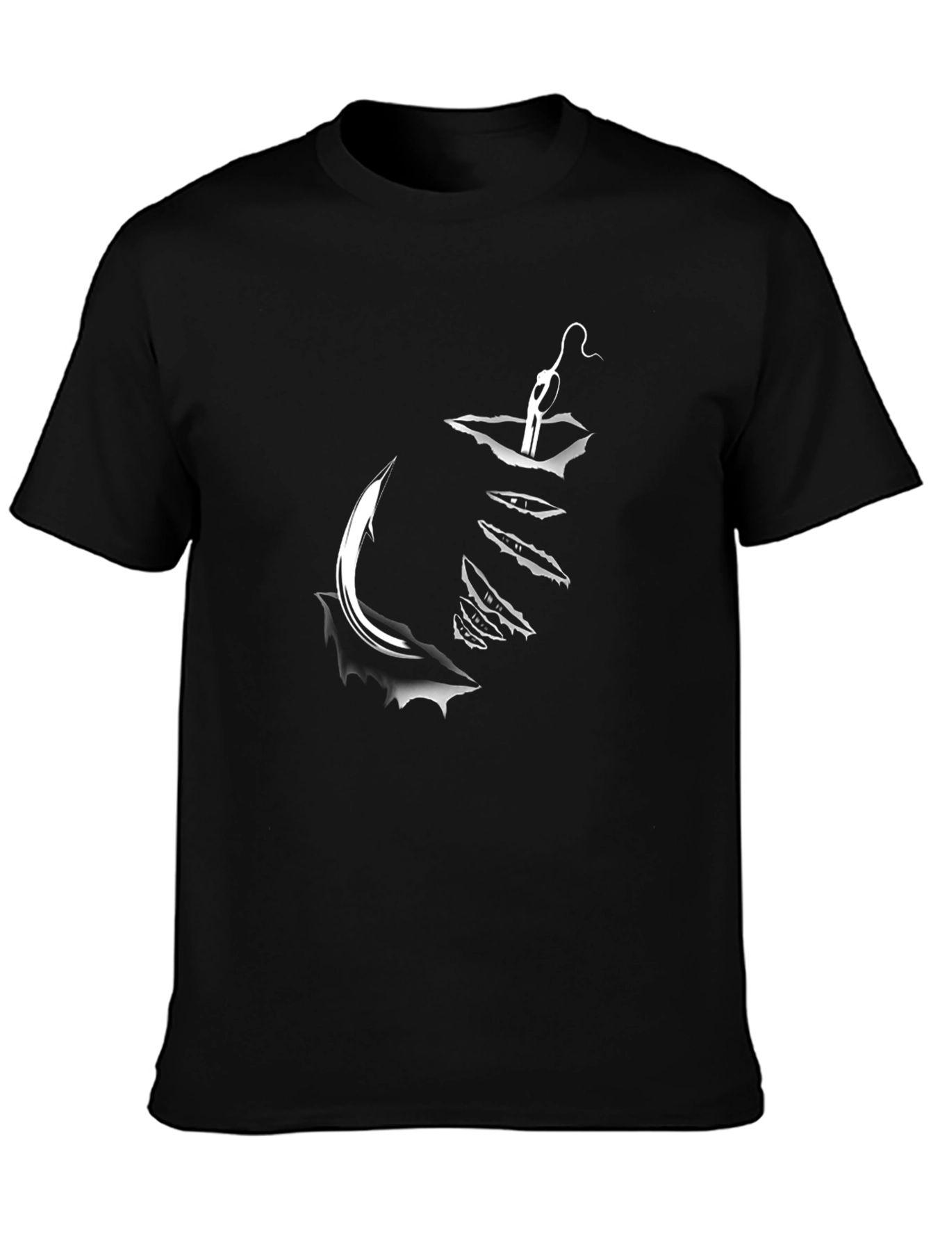 Fishing Hook Graphic Tee - Anglers Delight
