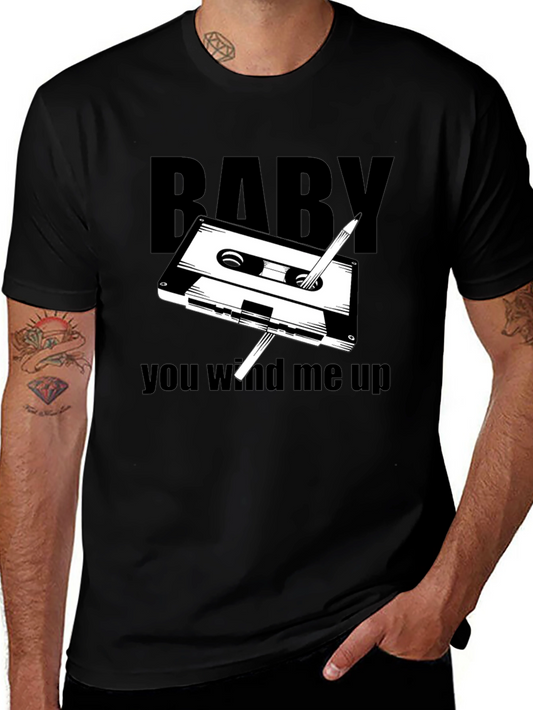 Retro Cassette Tape T-Shirt - You Wind Me Up