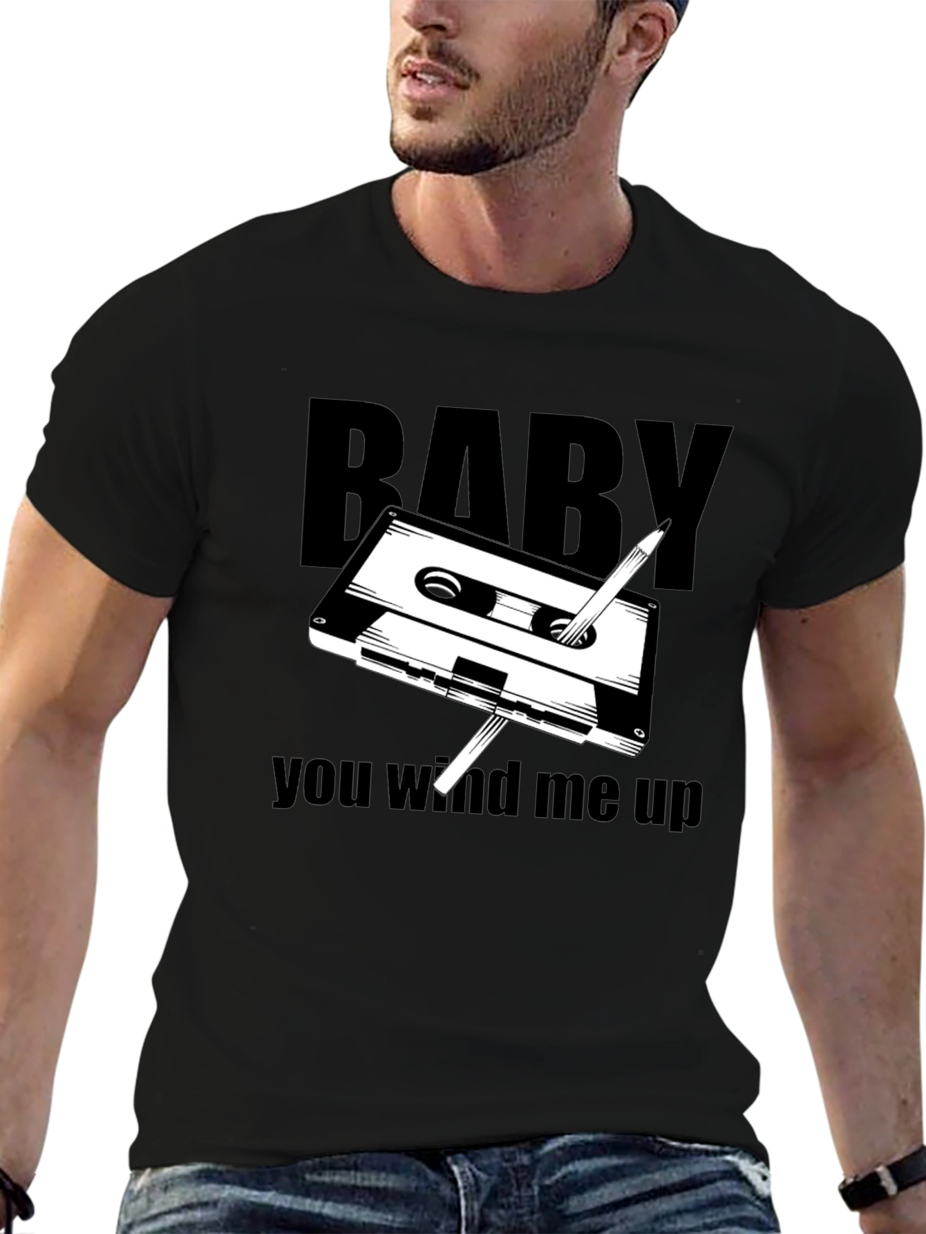 Retro Cassette Tape T-Shirt - You Wind Me Up