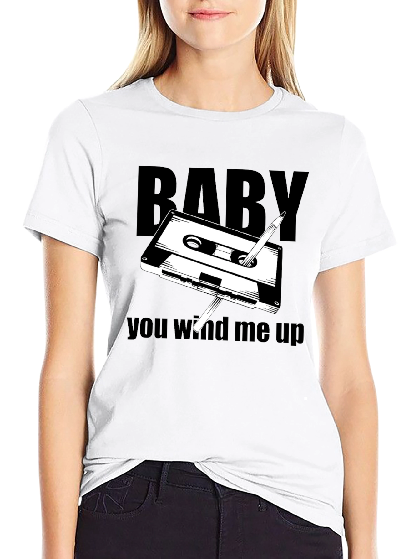 Retro Cassette Tape T-Shirt - You Wind Me Up