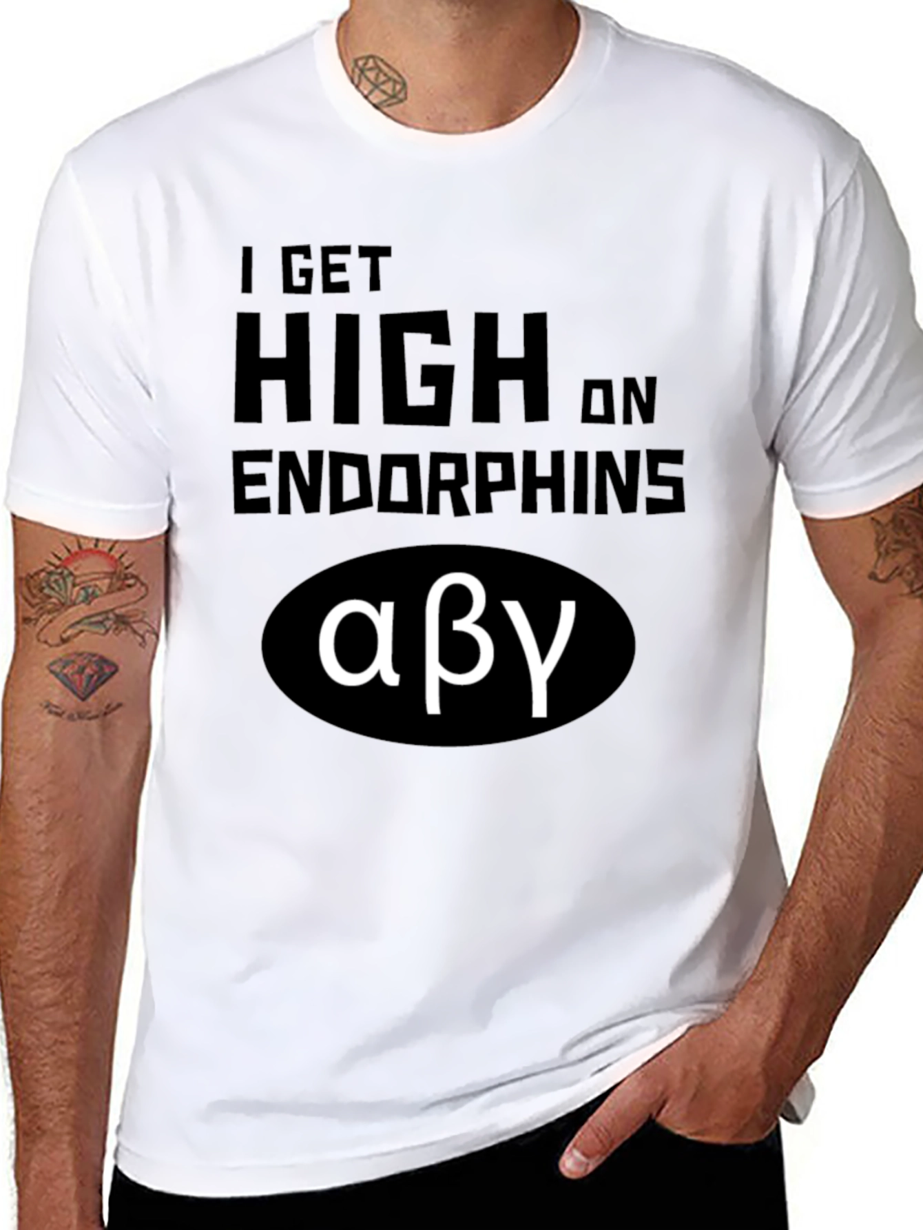Endorphin High Novelty Graphic T-Shirt