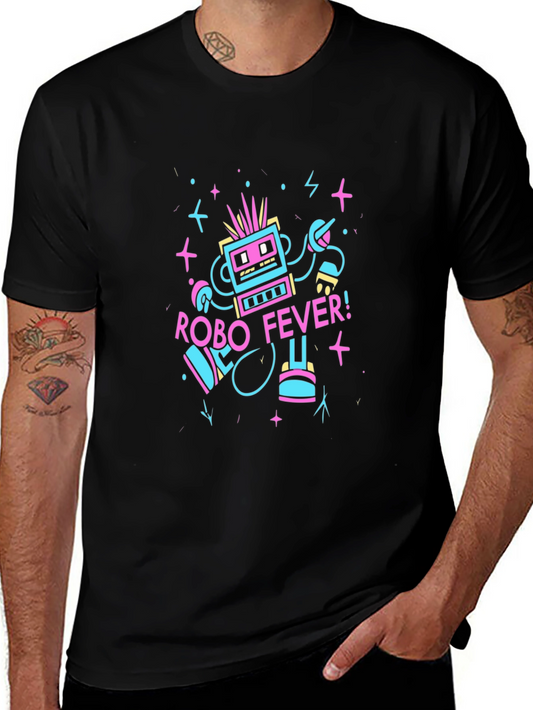 Robo Fever Black T-Shirt