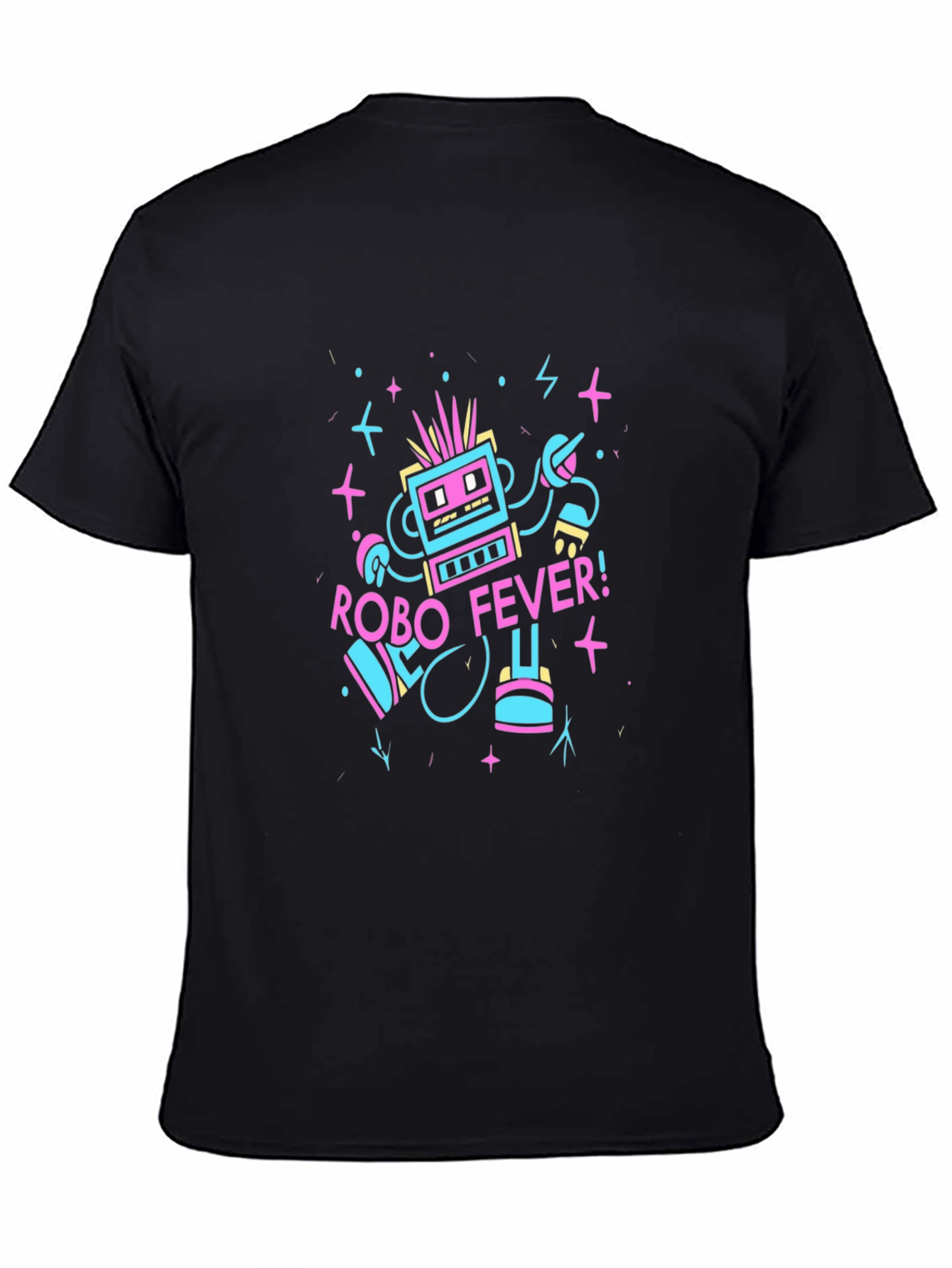 Robo Fever Black T-Shirt