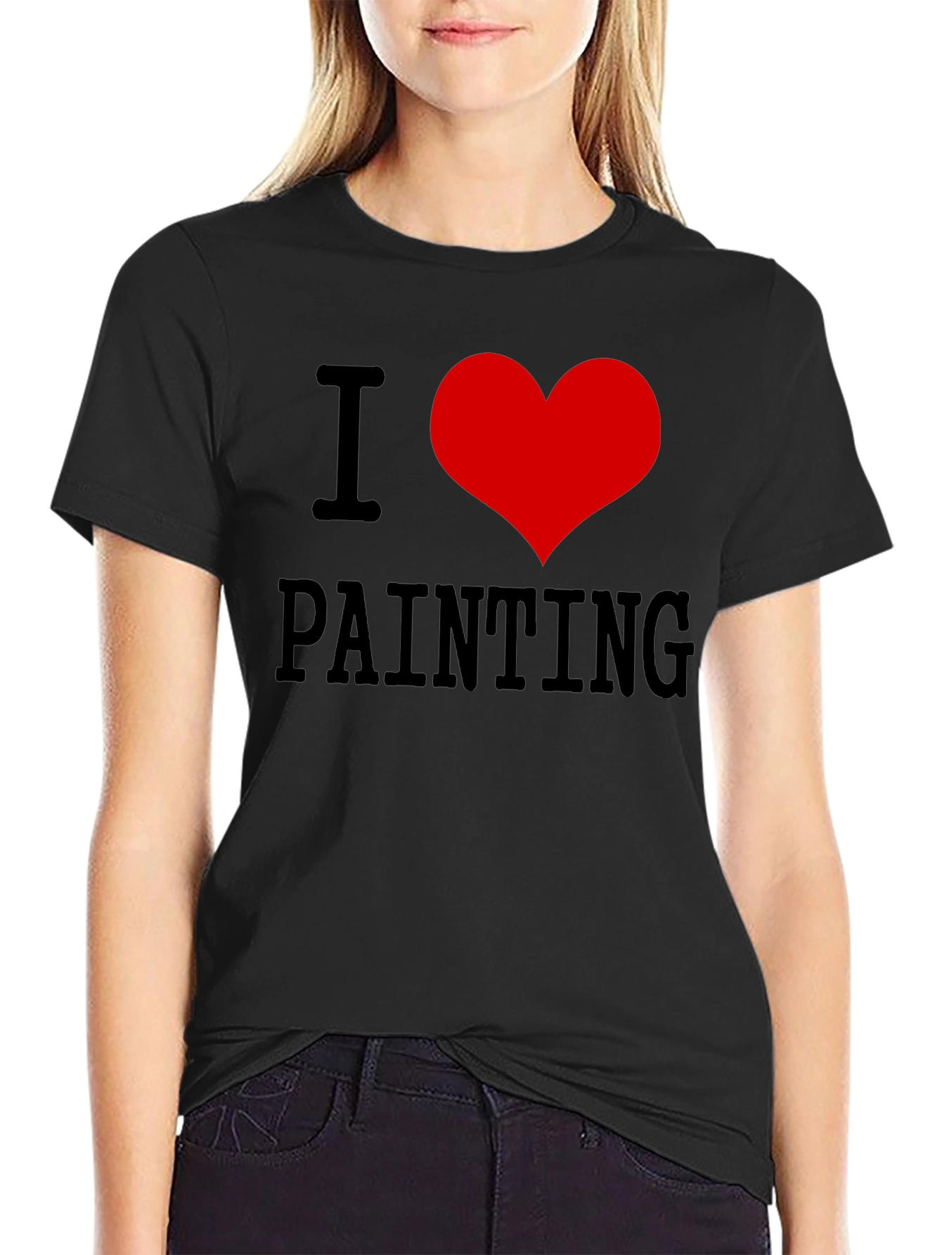 I Love Painting T-Shirt - Artistic Expression Tee