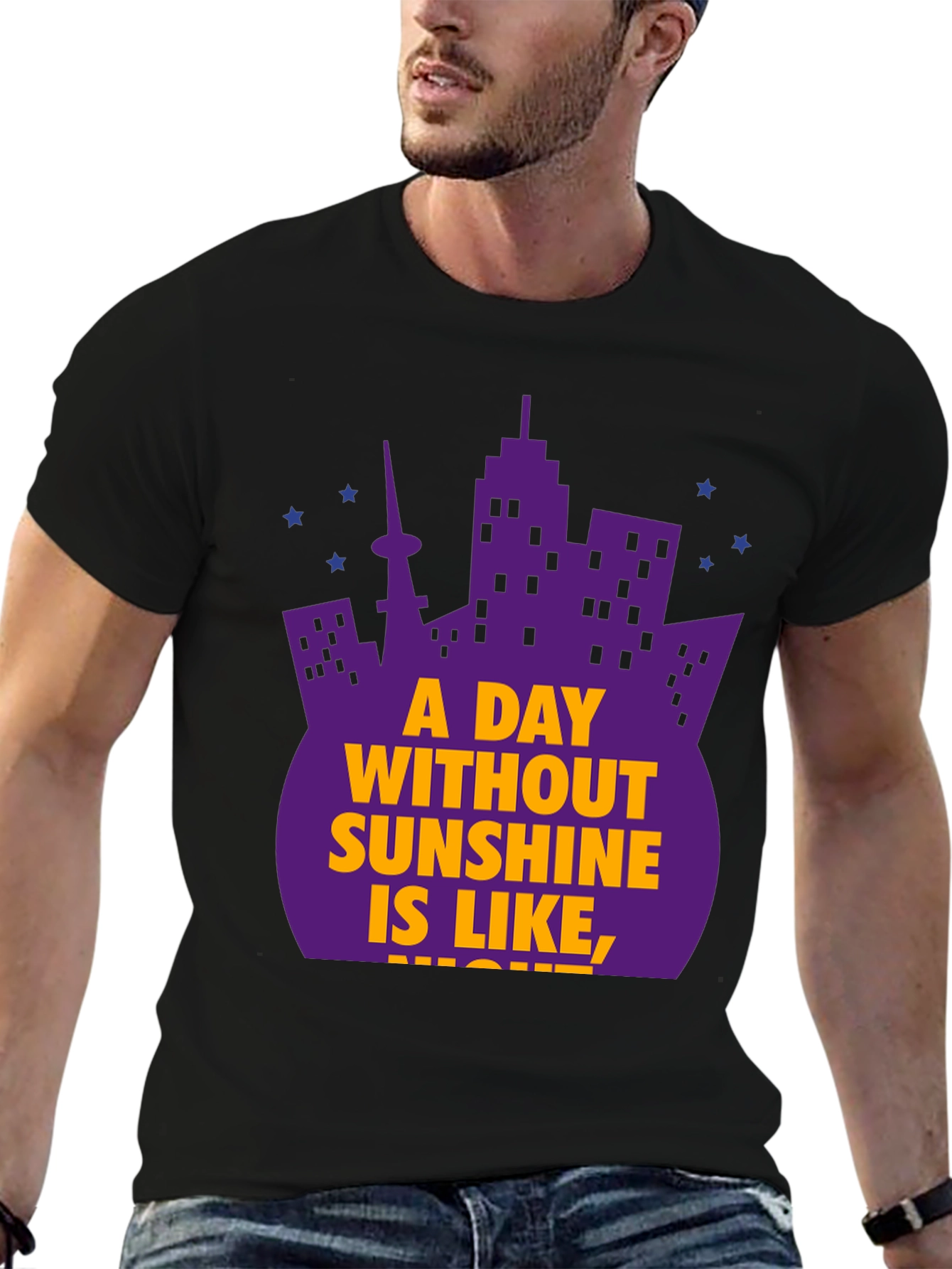 City Skyline T-Shirt: A Day Without Sunshine
