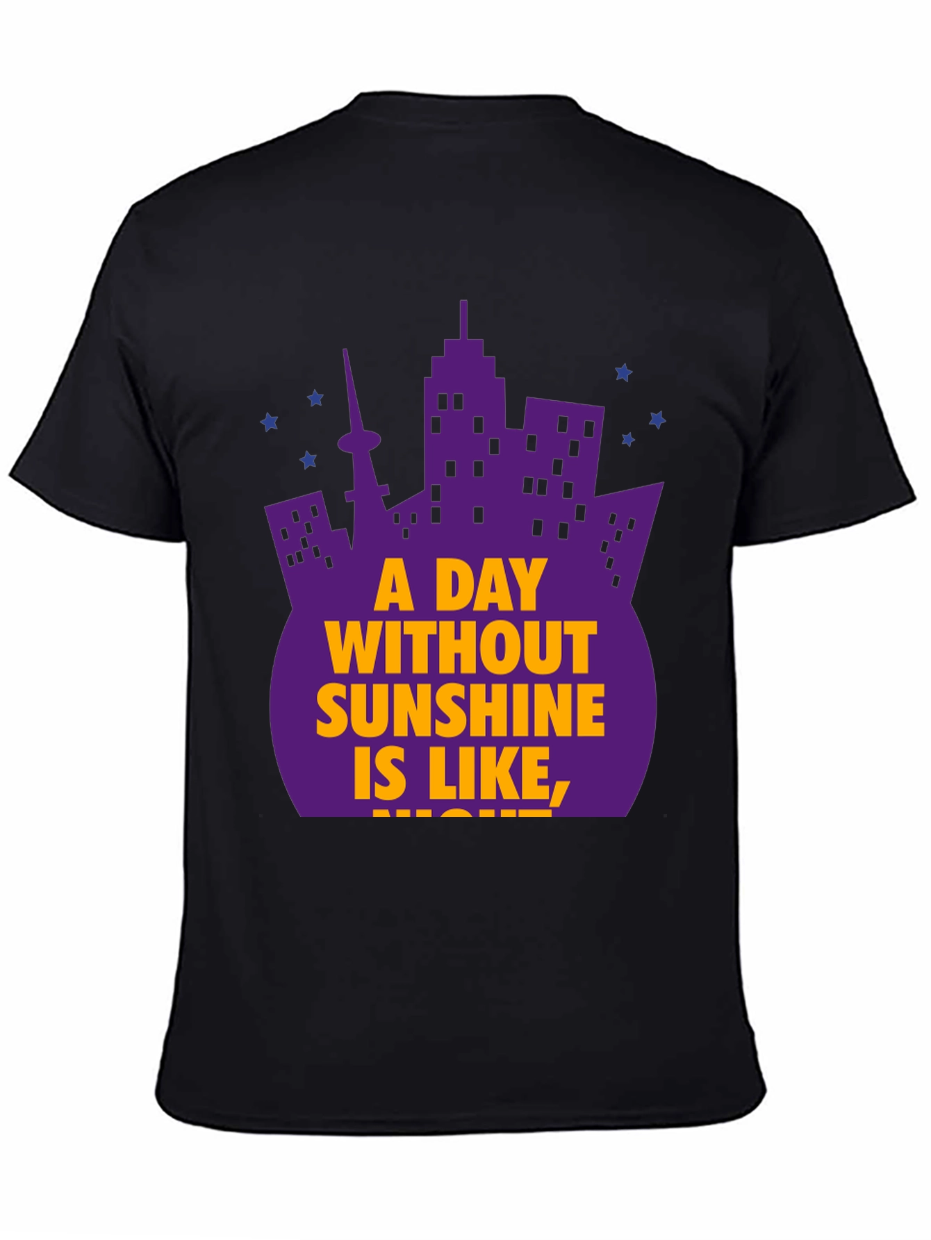 City Skyline T-Shirt: A Day Without Sunshine