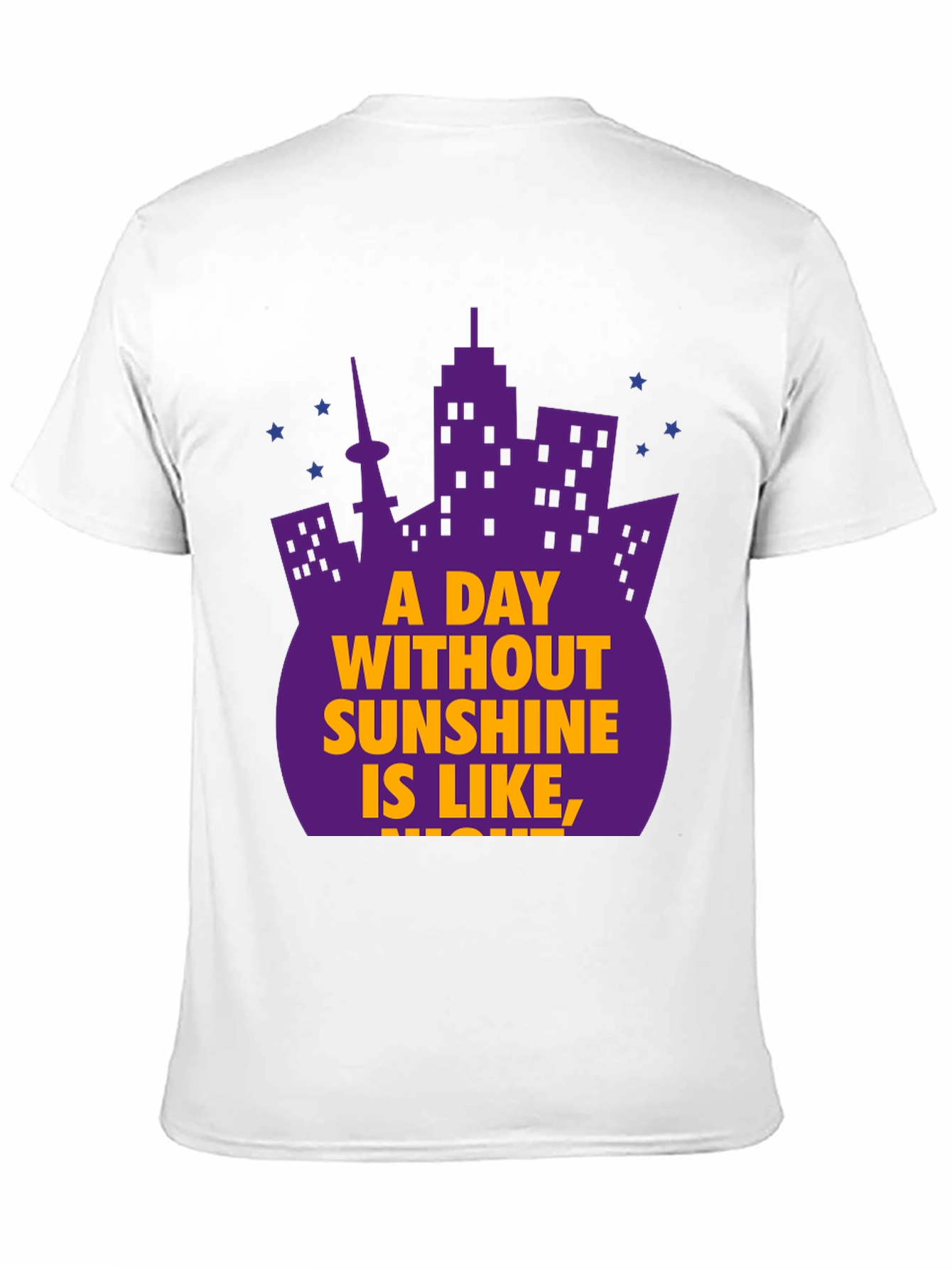 City Skyline T-Shirt: A Day Without Sunshine