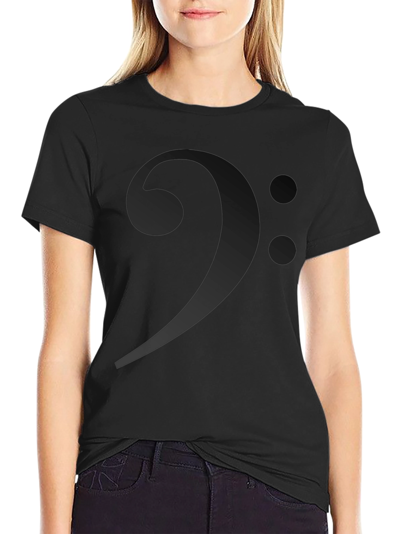 Bass Clef T-Shirt - Musical Style