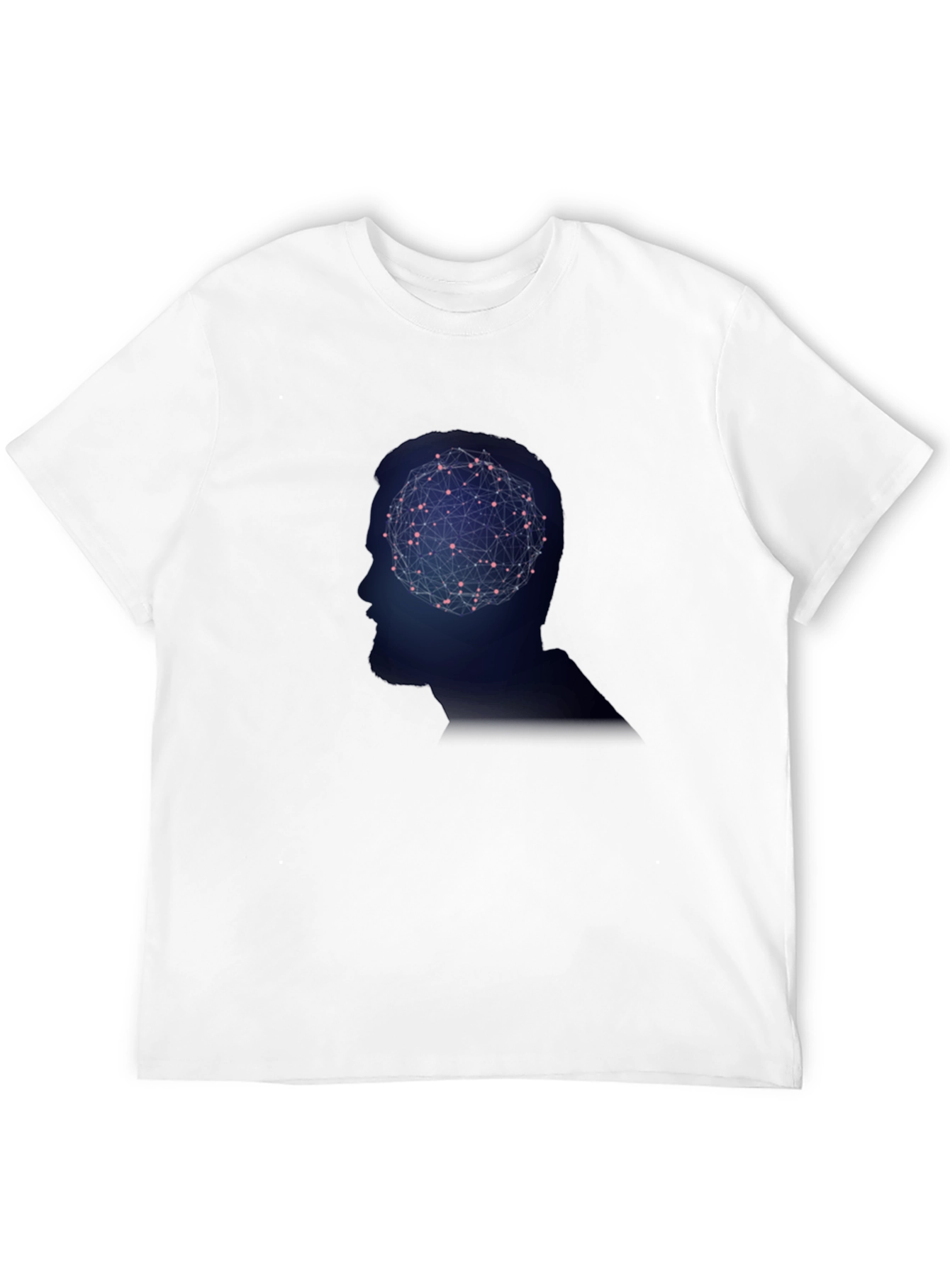 Thinking Man Tee - Brain Network Design