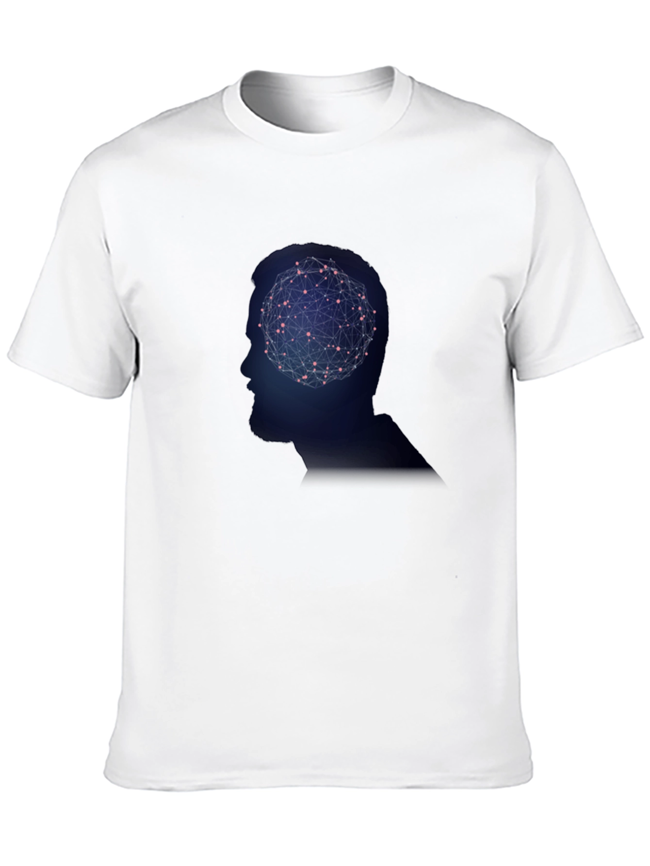 Thinking Man Tee - Brain Network Design
