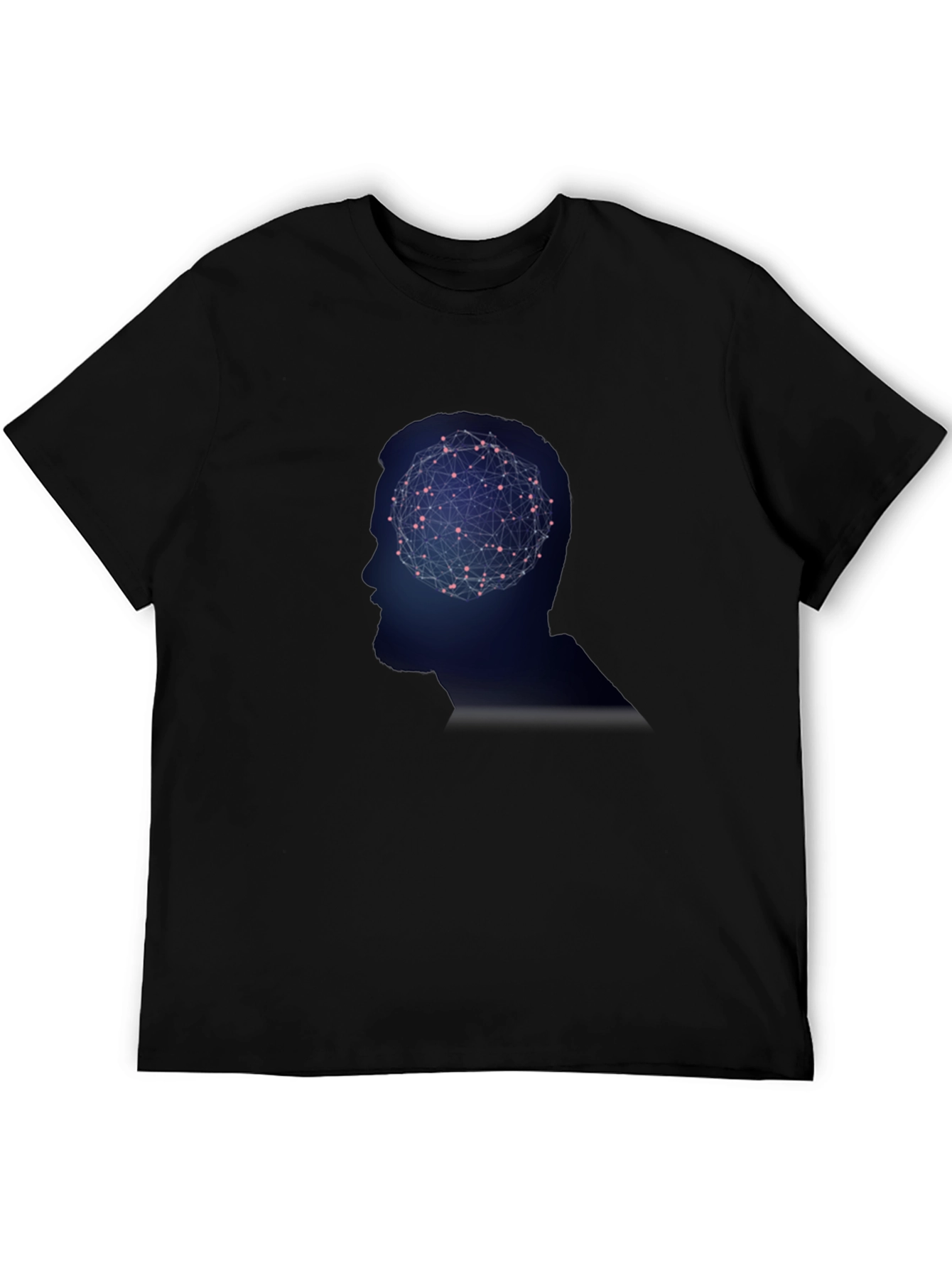 Thinking Man Tee - Brain Network Design