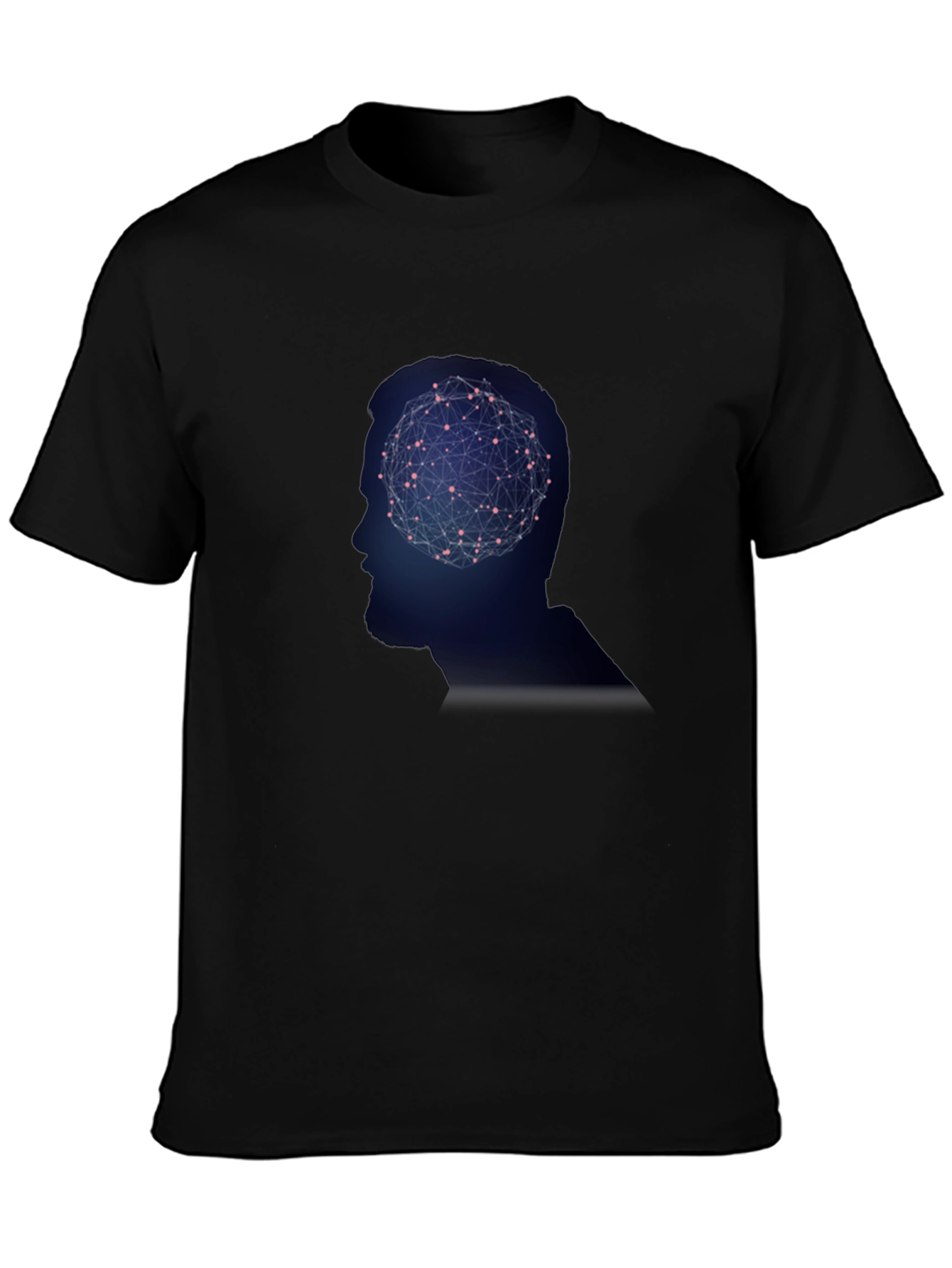 Thinking Man Tee - Brain Network Design