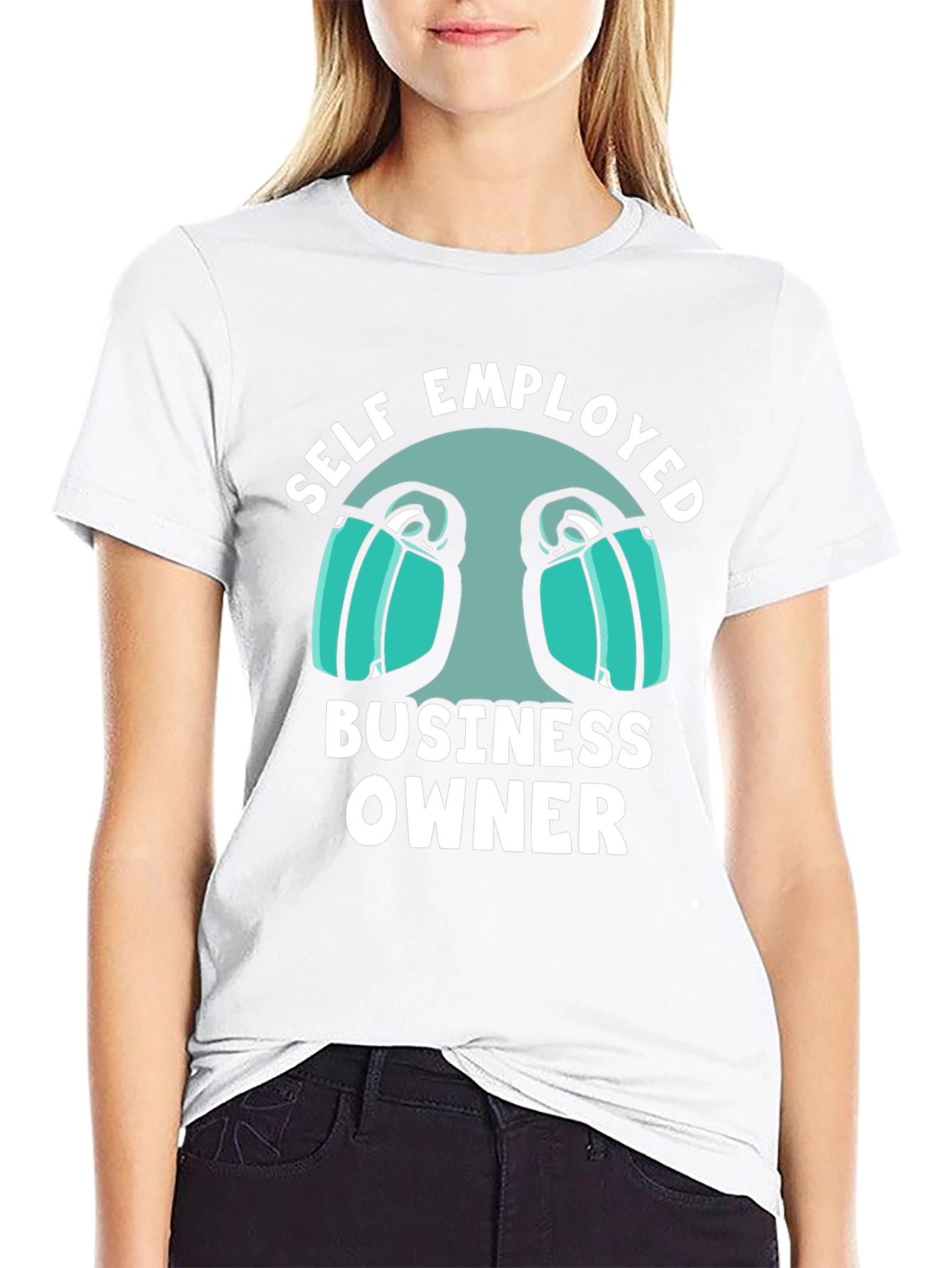 Self Employed Business Owner T-Shirt - Black