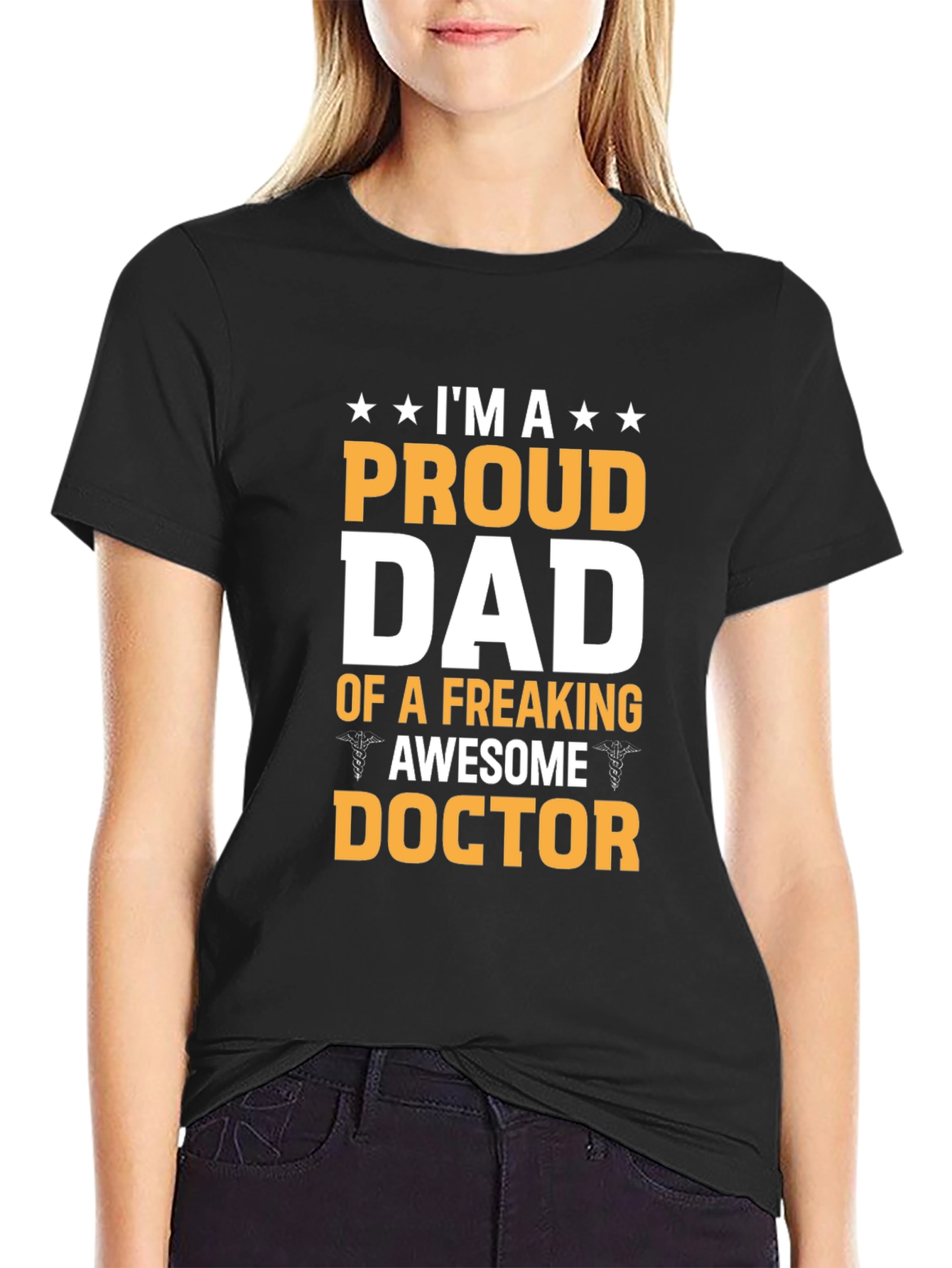 Proud Dad Awesome Doctor T-Shirt
